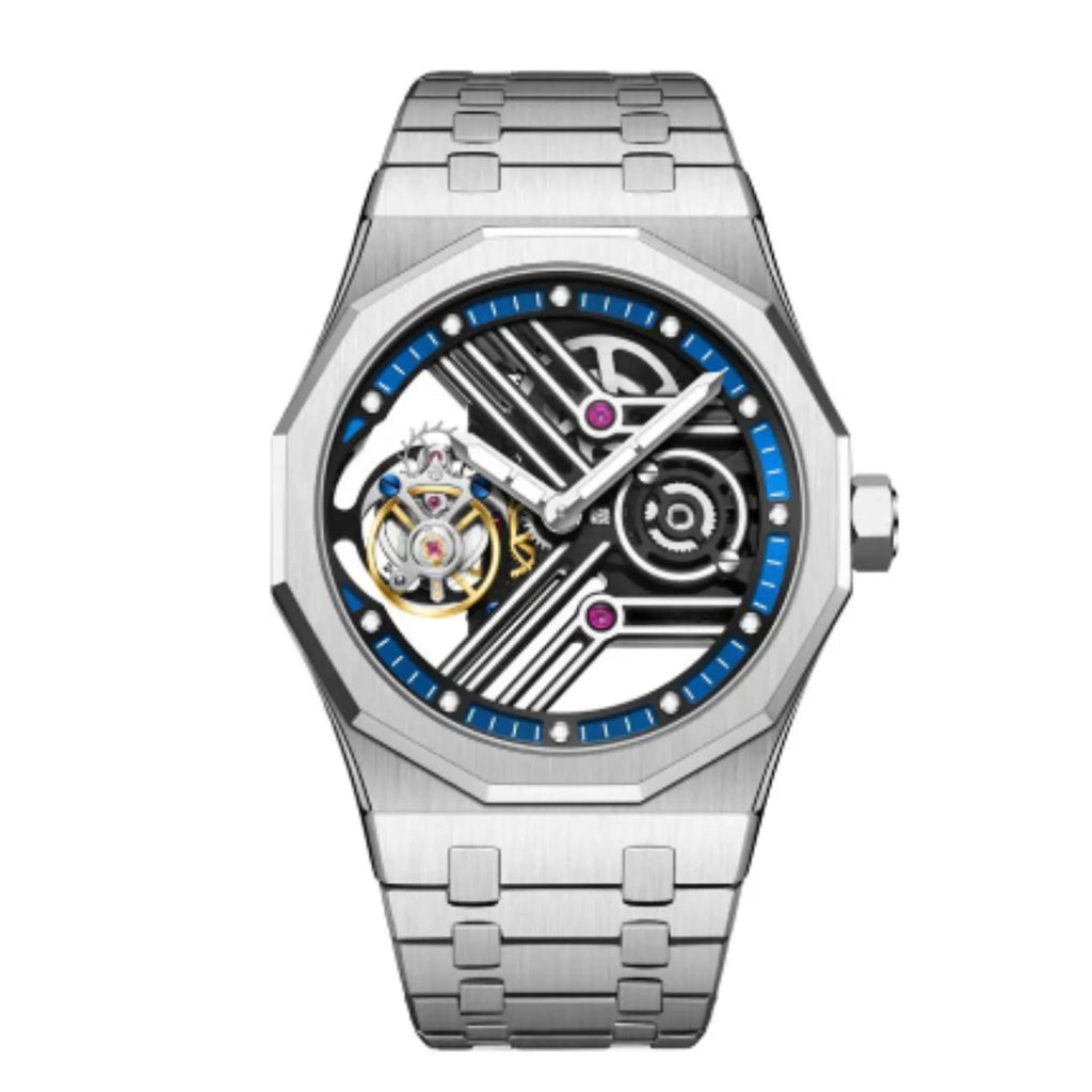 Aesop Original 9 Clock Crystal Tourbillon 7055 - DREAM WATCHES