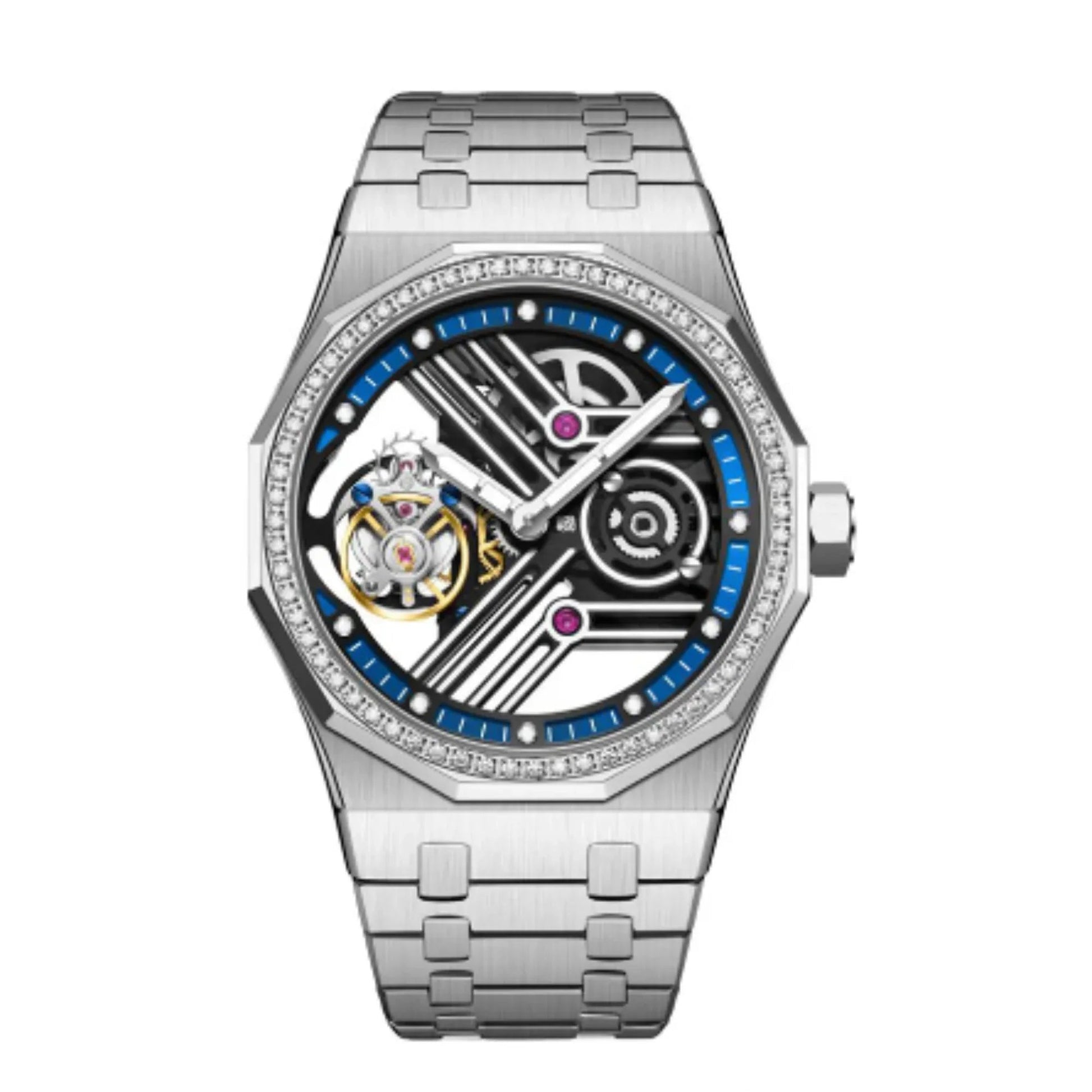 Aesop Original 9 Clock Crystal Tourbillon 7055 - DREAM WATCHES
