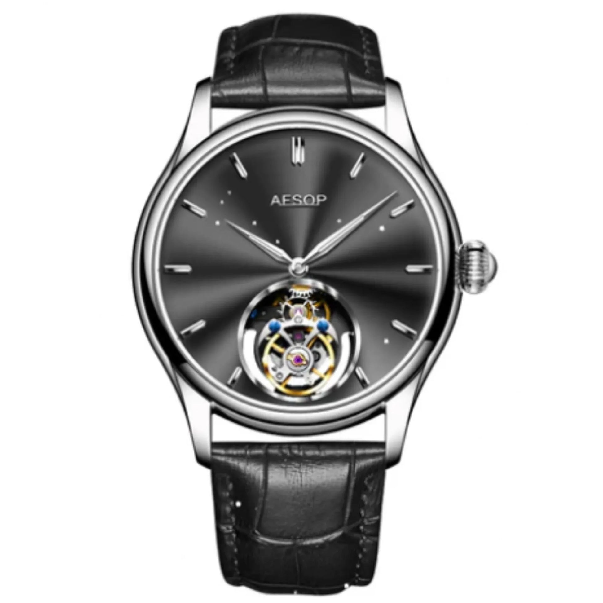 AESOP Original diamond tourbillon movement watch 7040 - DREAM WATCHES