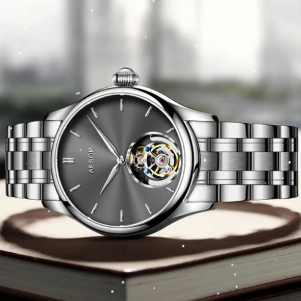 AESOP Original diamond tourbillon movement watch 7040 - DREAM WATCHES