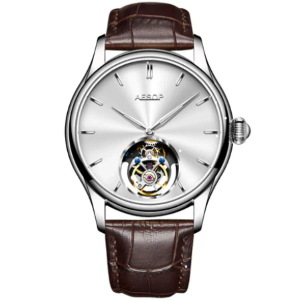 AESOP Original diamond tourbillon movement watch 7040 - DREAM WATCHES