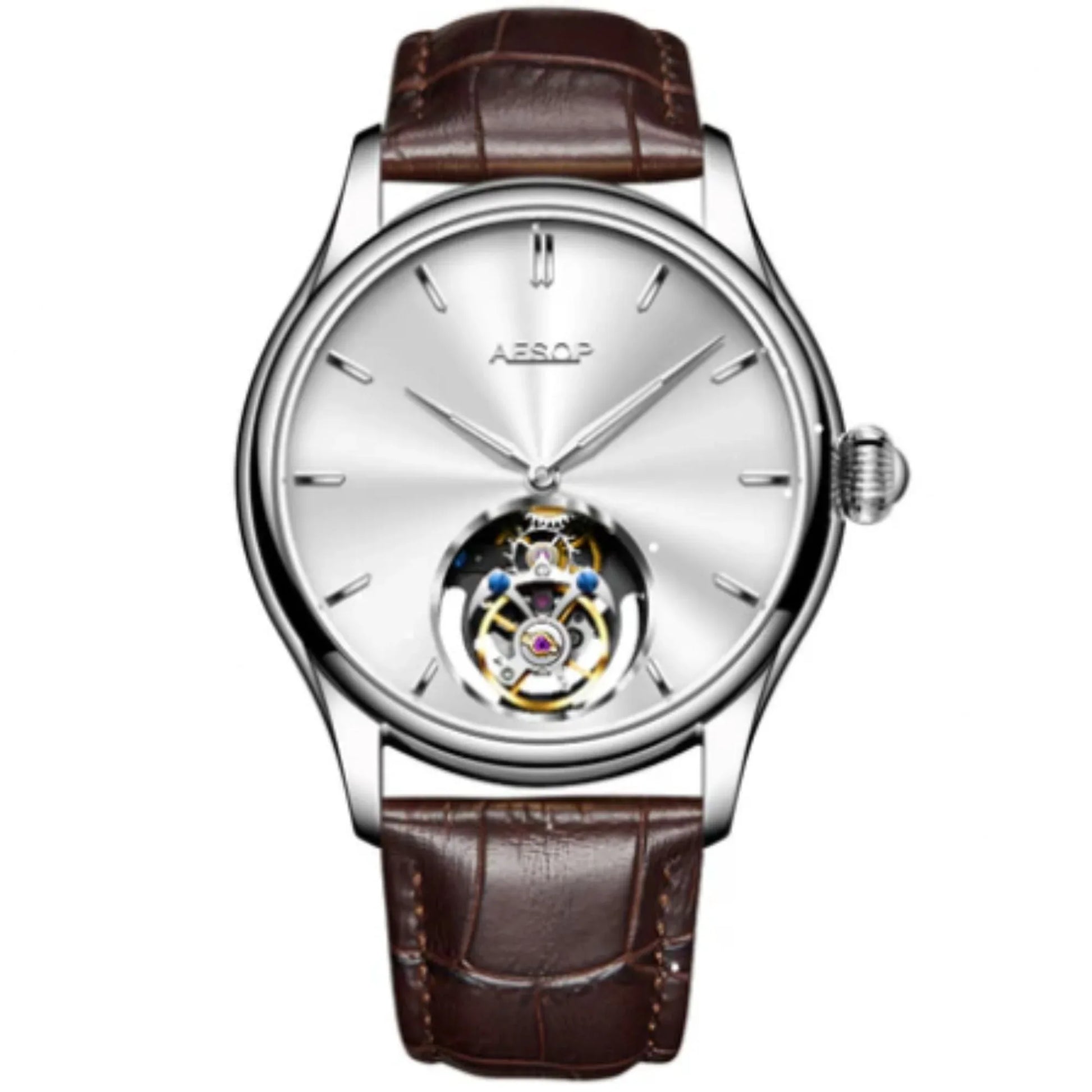 AESOP Original diamond tourbillon movement watch 7040 - DREAM WATCHES