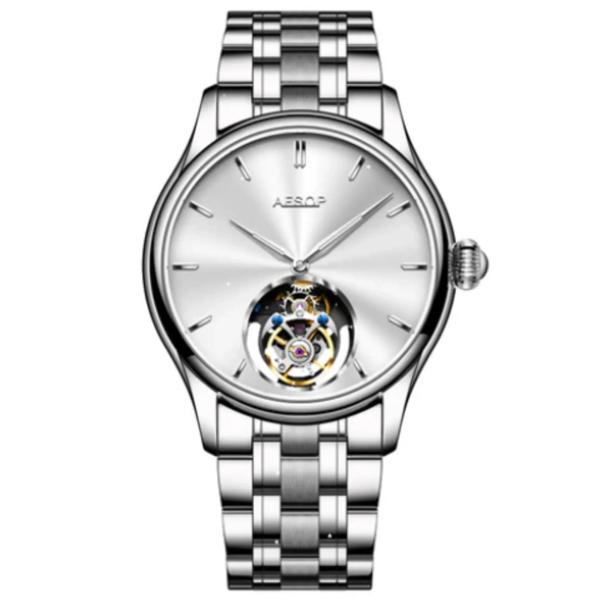 AESOP Original diamond tourbillon movement watch 7040 - DREAM WATCHES