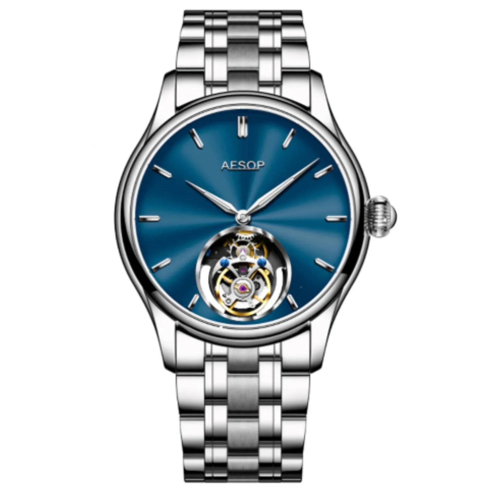 AESOP Original diamond tourbillon movement watch 7040 - DREAM WATCHES