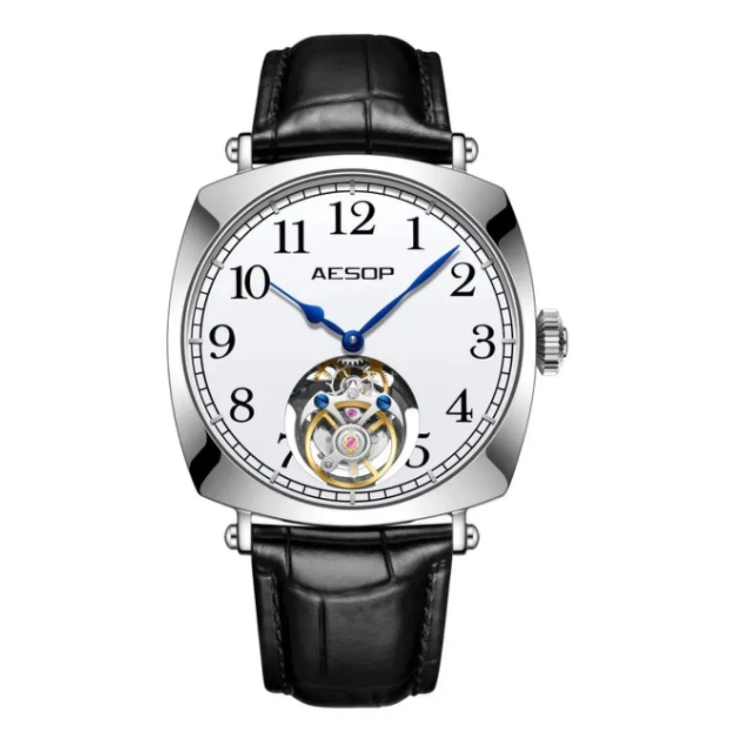AESOP Original diamond tourbillon movement watch 7068 - DREAM WATCHES