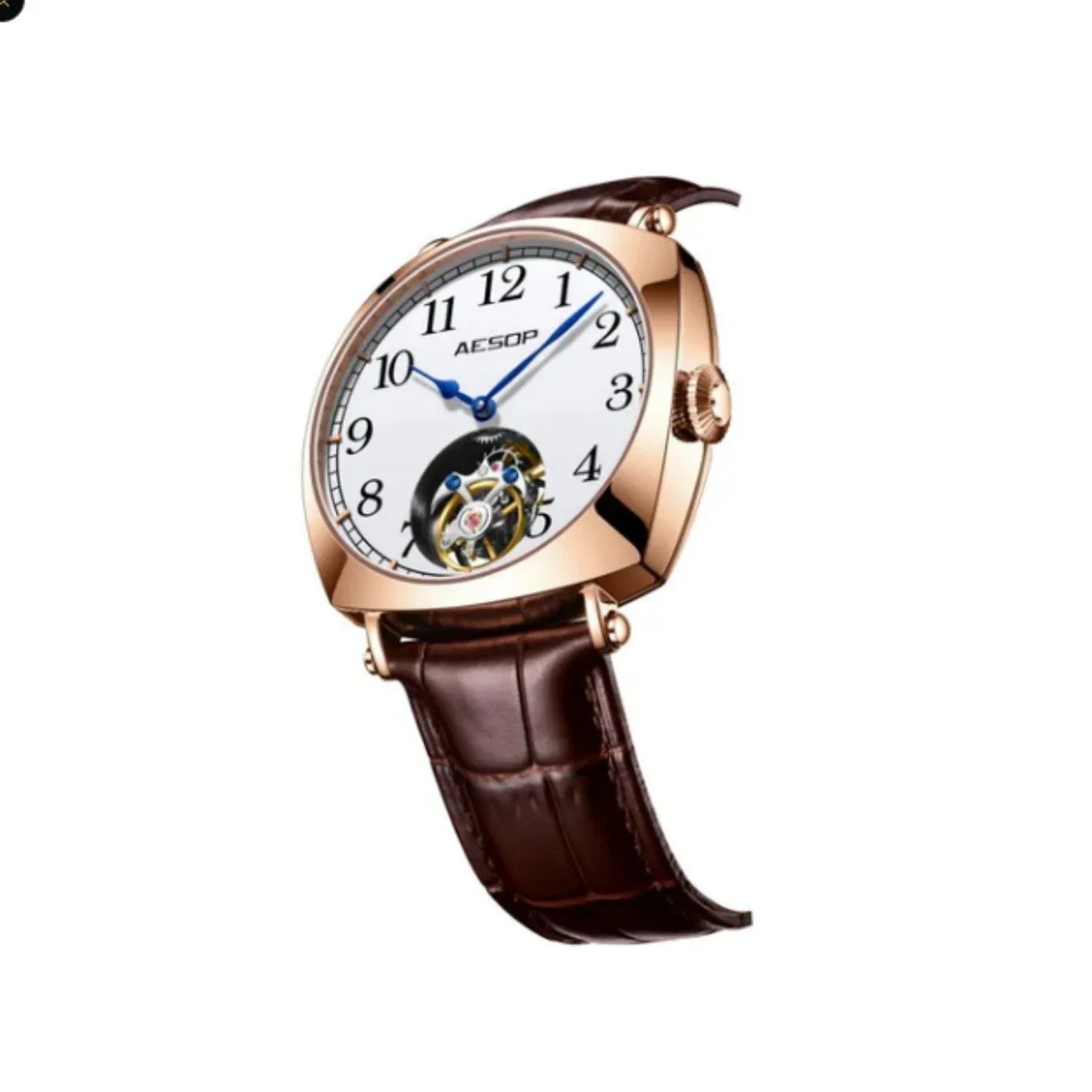AESOP Original diamond tourbillon movement watch 7068 - DREAM WATCHES