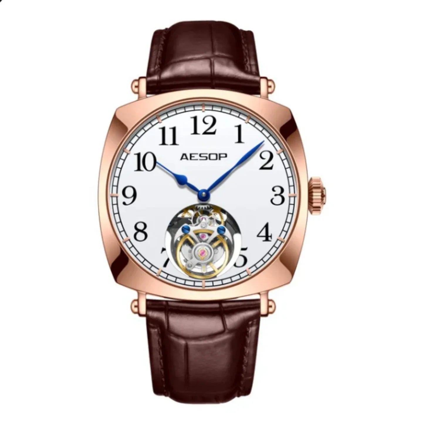 AESOP Original diamond tourbillon movement watch 7068 - DREAM WATCHES