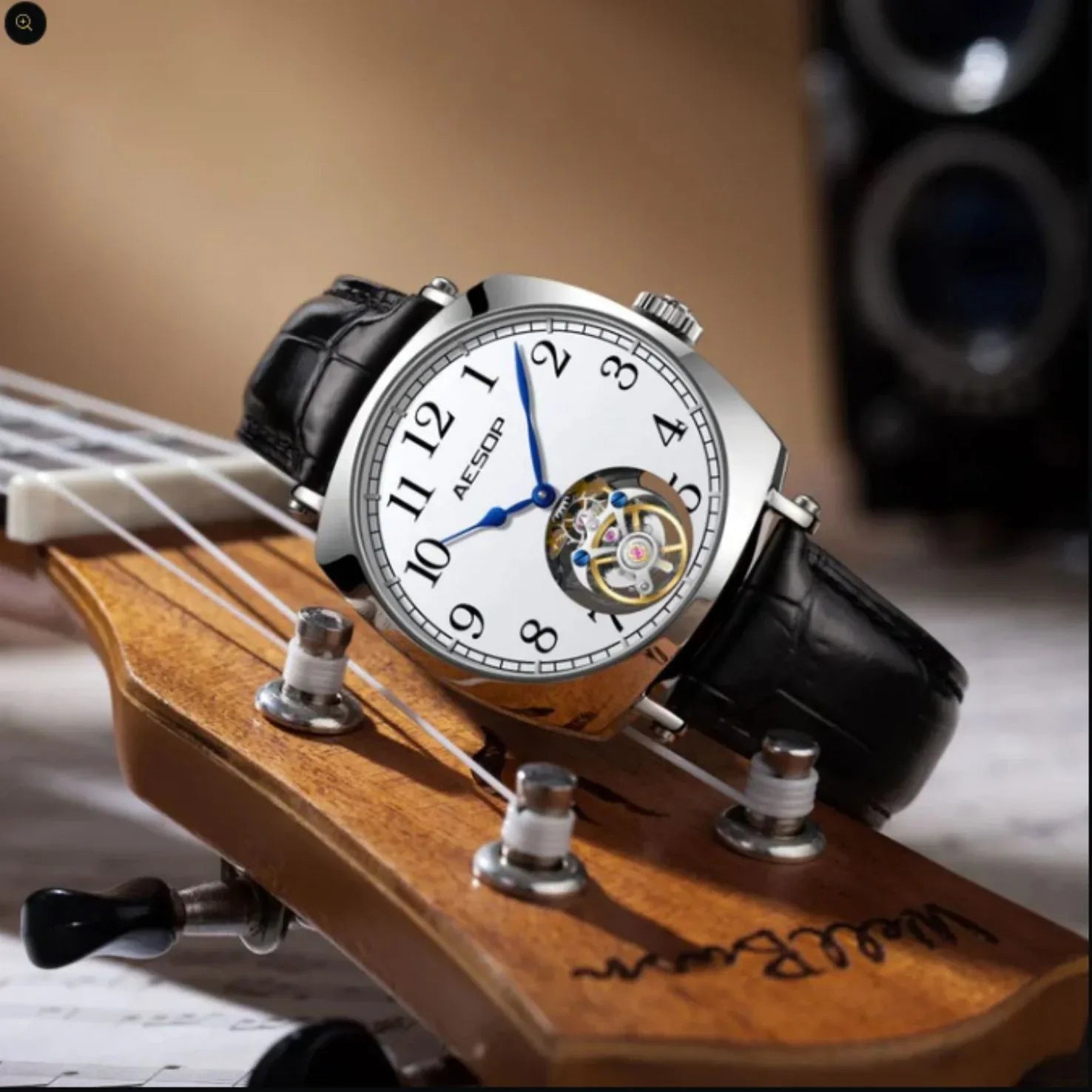 AESOP Original diamond tourbillon movement watch 7068 - DREAM WATCHES