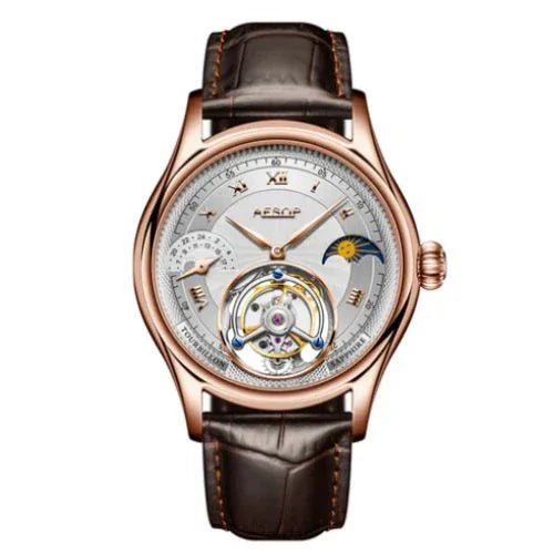 Aesop Original GMT Tourbillon Movement 7027 - DREAM WATCHES