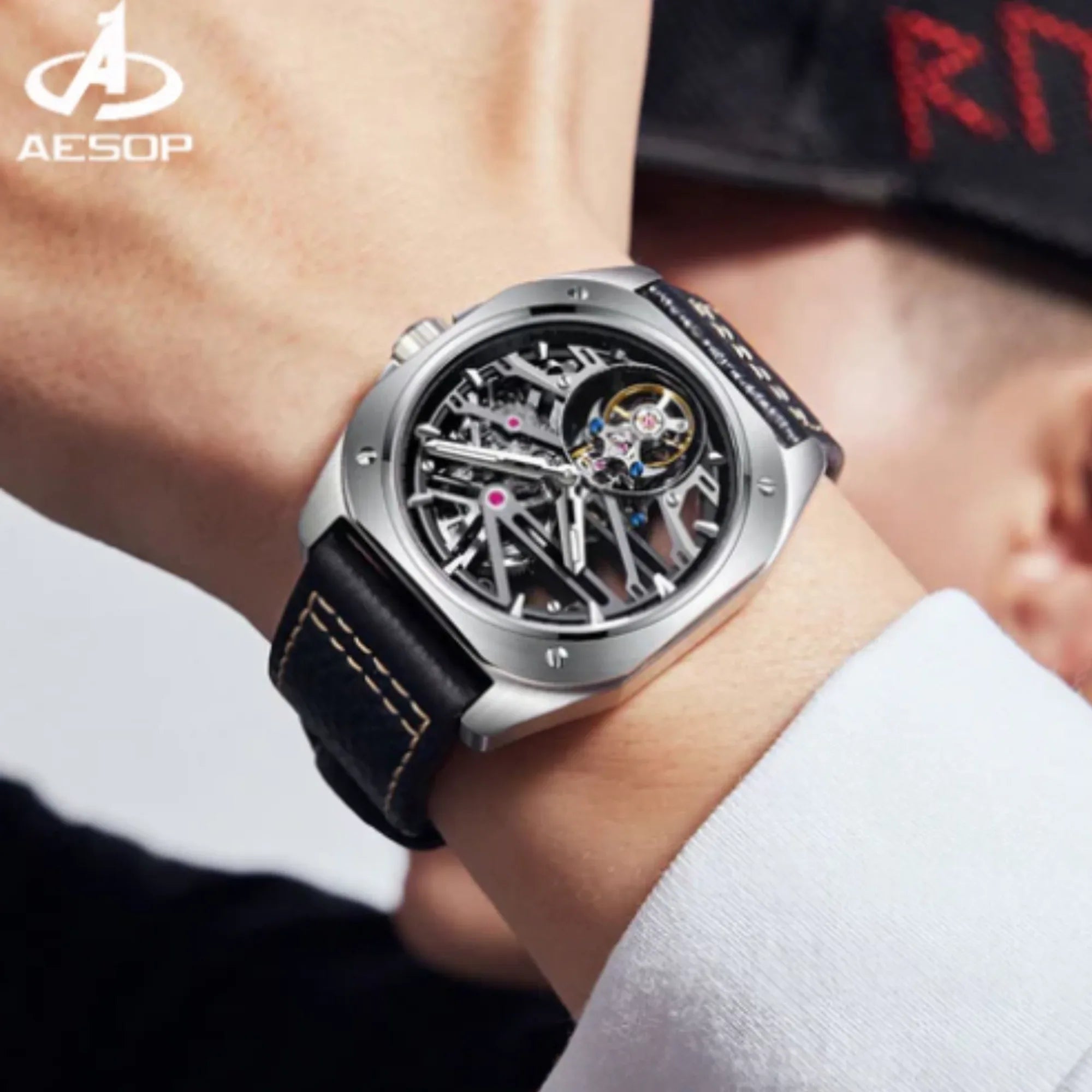 AESOP Original Skeleton Tourbillon Watch 7067 - DREAM WATCHES