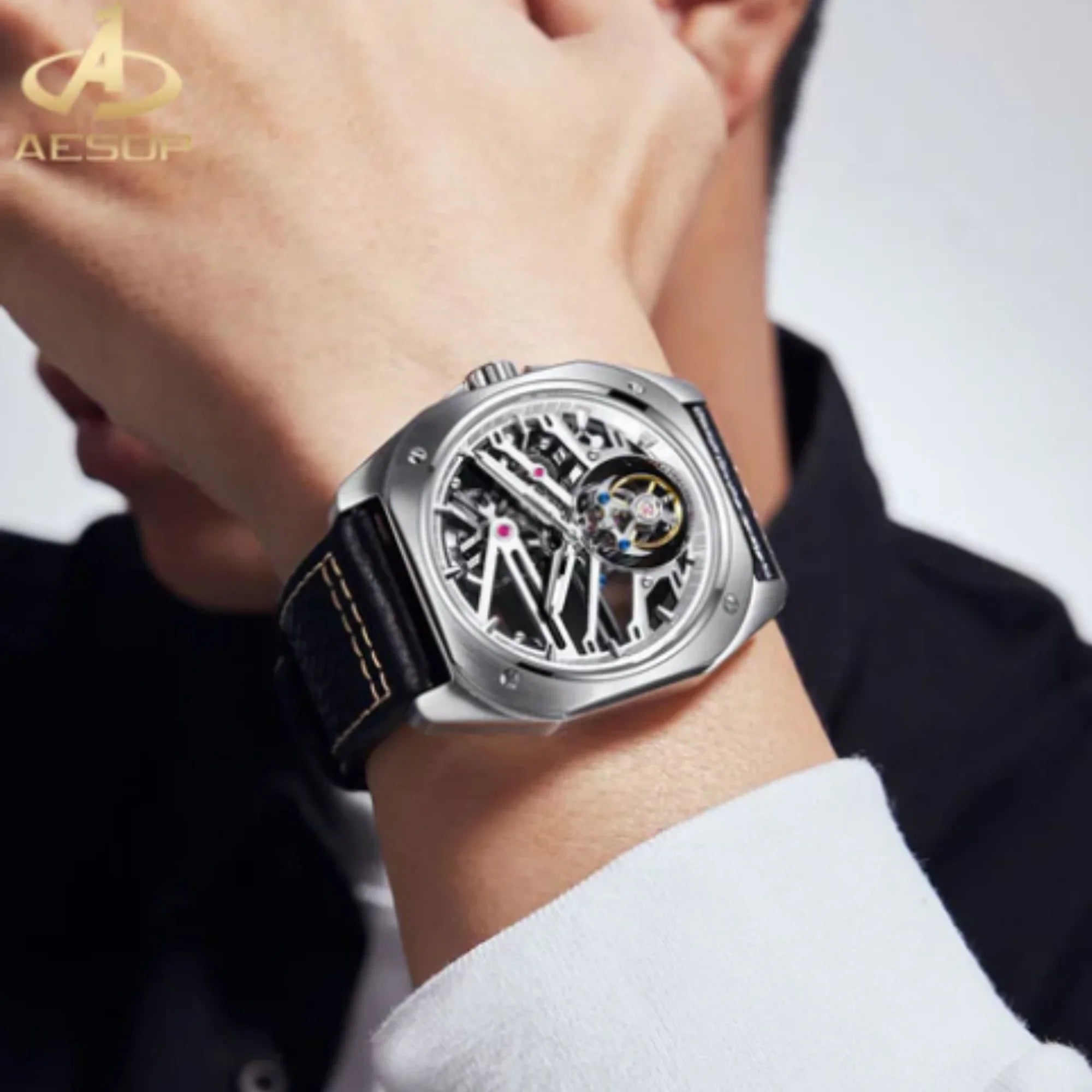 AESOP Original Skeleton Tourbillon Watch 7067 - DREAM WATCHES