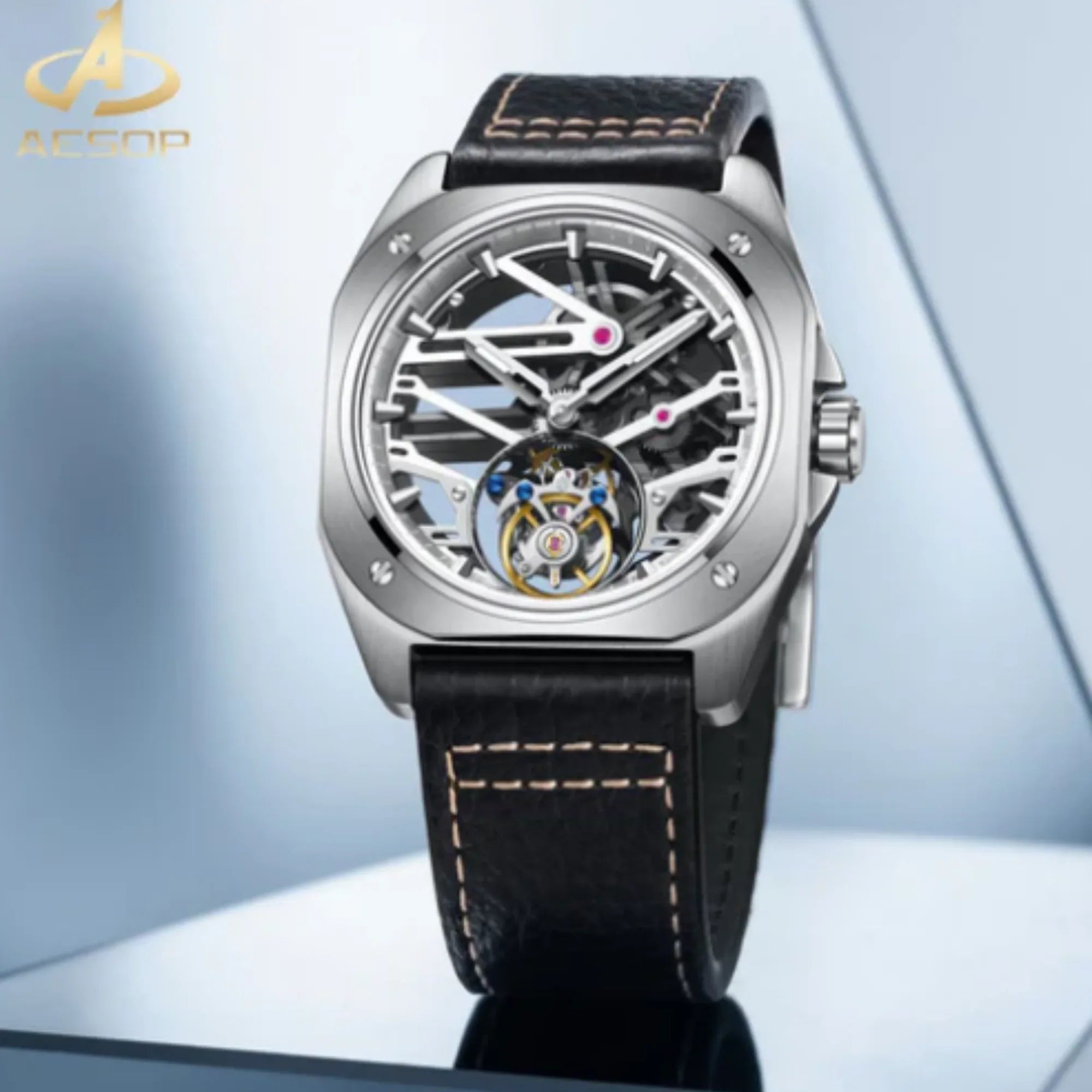 AESOP Original Skeleton Tourbillon Watch 7067 - DREAM WATCHES