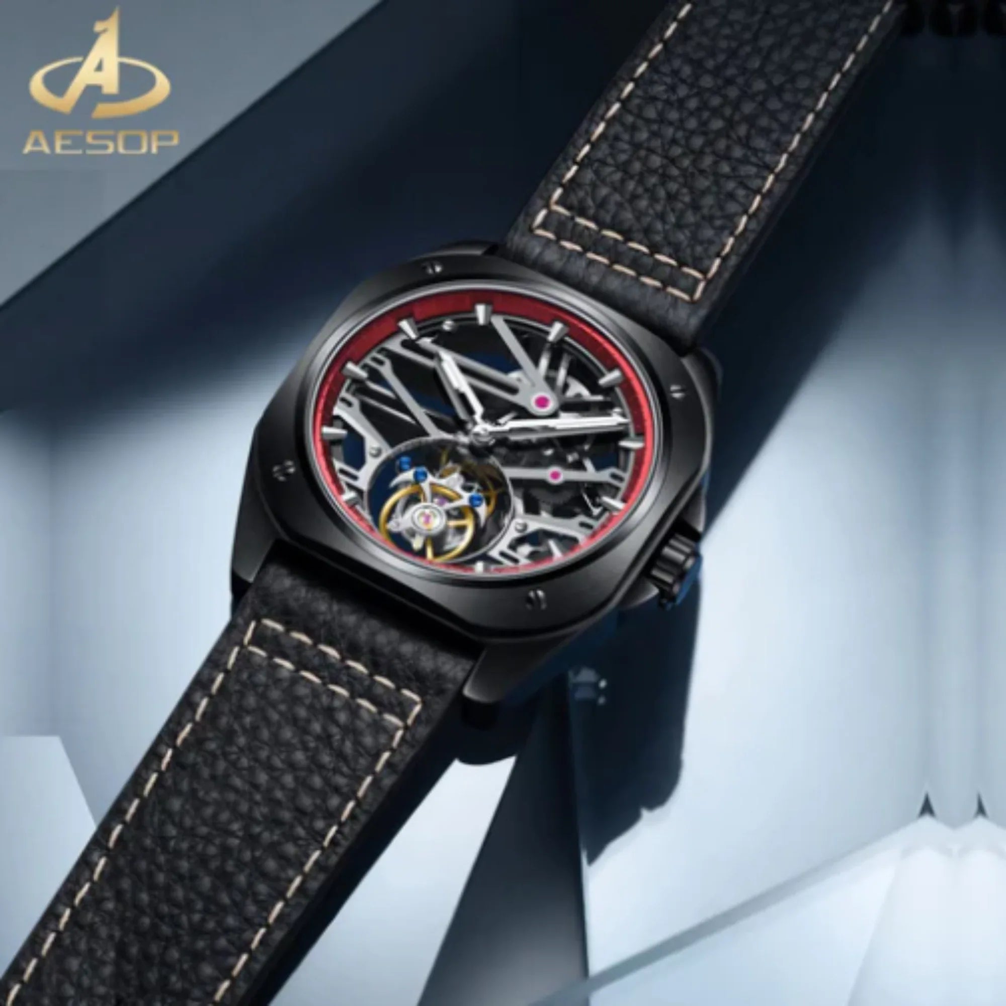 AESOP Original Skeleton Tourbillon Watch 7067 - DREAM WATCHES