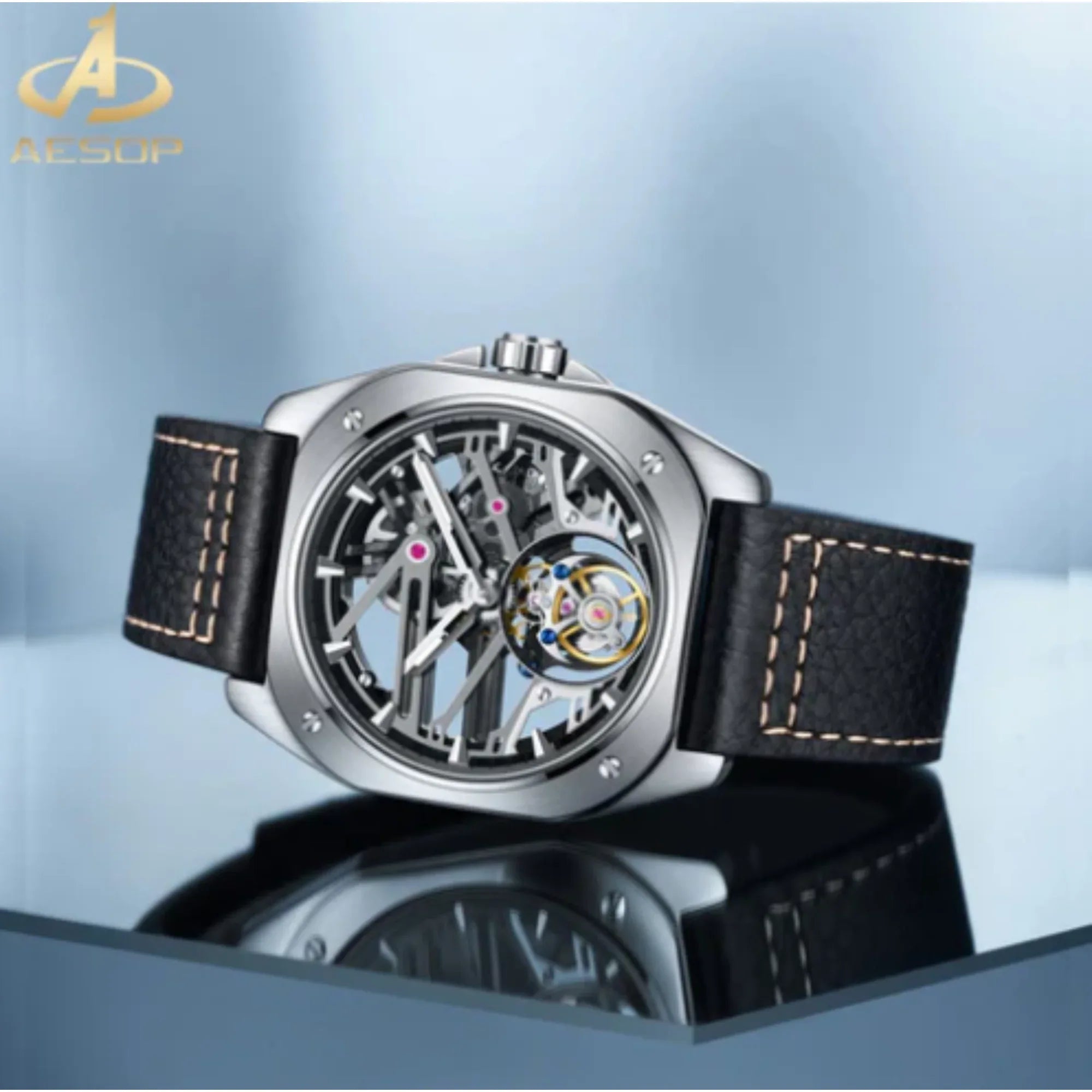 AESOP Original Skeleton Tourbillon Watch 7067 - DREAM WATCHES