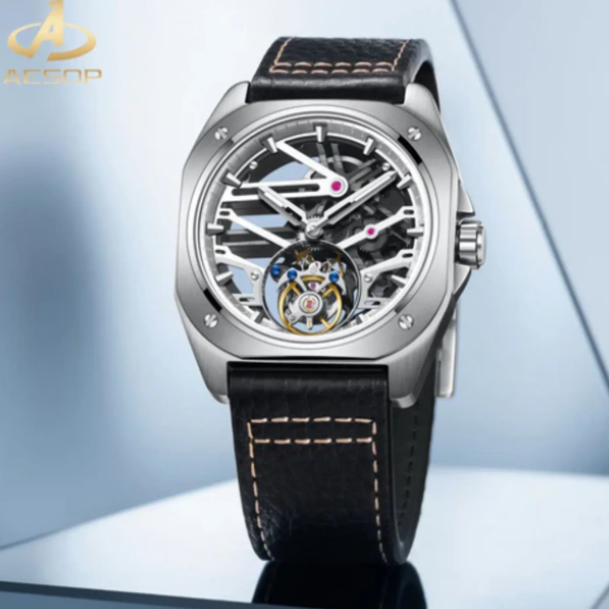 AESOP Original Skeleton Tourbillon Watch 7067 - DREAM WATCHES