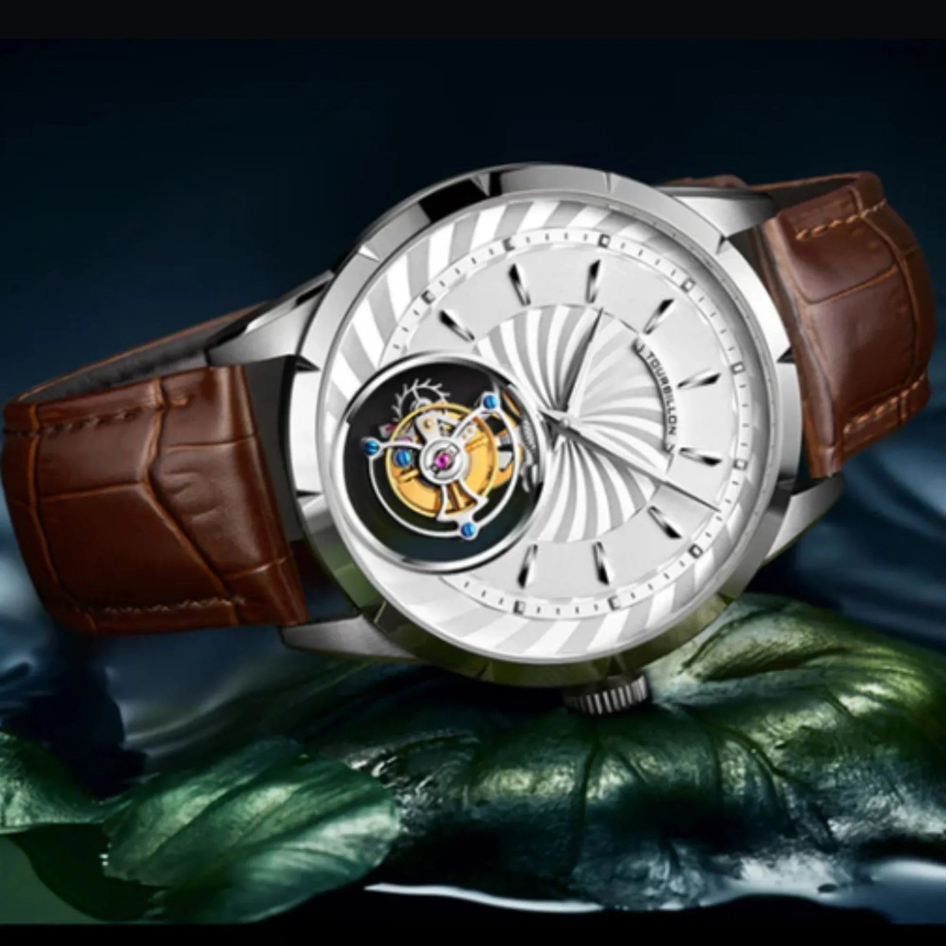 AESOP Original Tourbillon Sun Flower watch 7019 - DREAM WATCHES