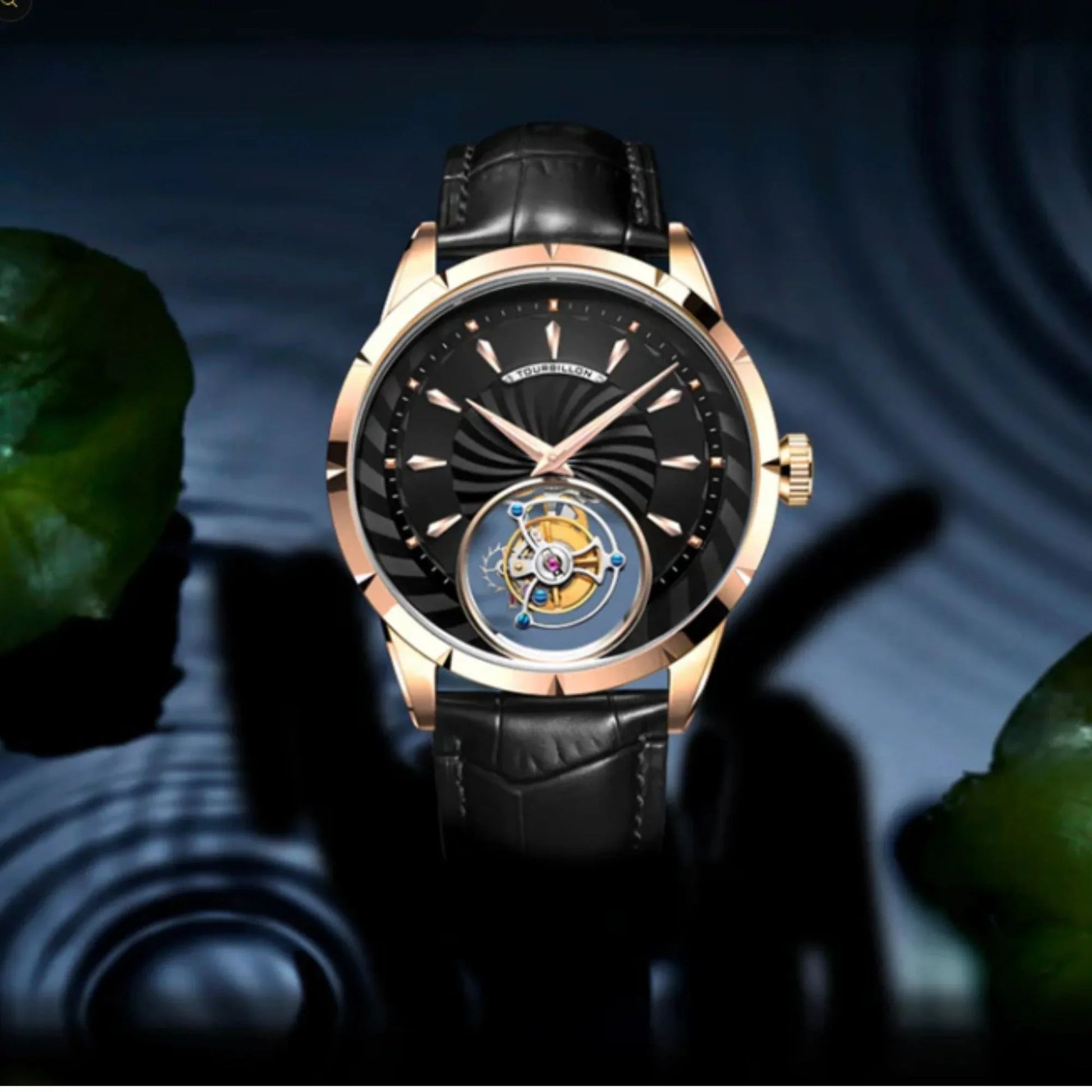 AESOP Original Tourbillon Sun Flower watch 7019 - DREAM WATCHES
