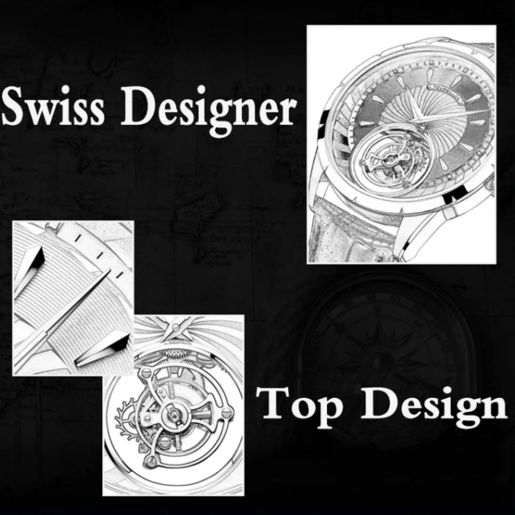 AESOP Original Tourbillon Sun Flower watch 7019 - DREAM WATCHES