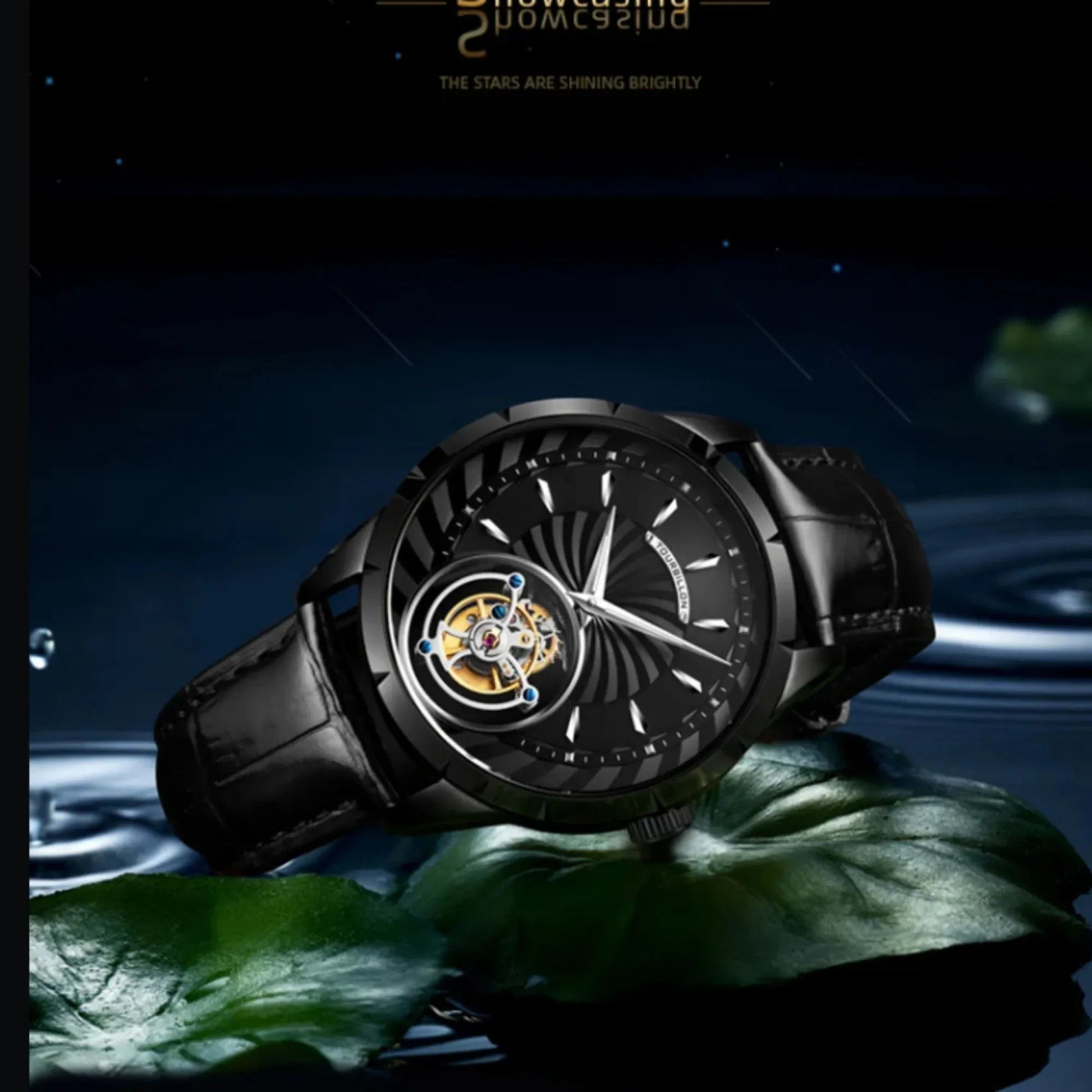 AESOP Original Tourbillon Sun Flower watch 7019 - DREAM WATCHES