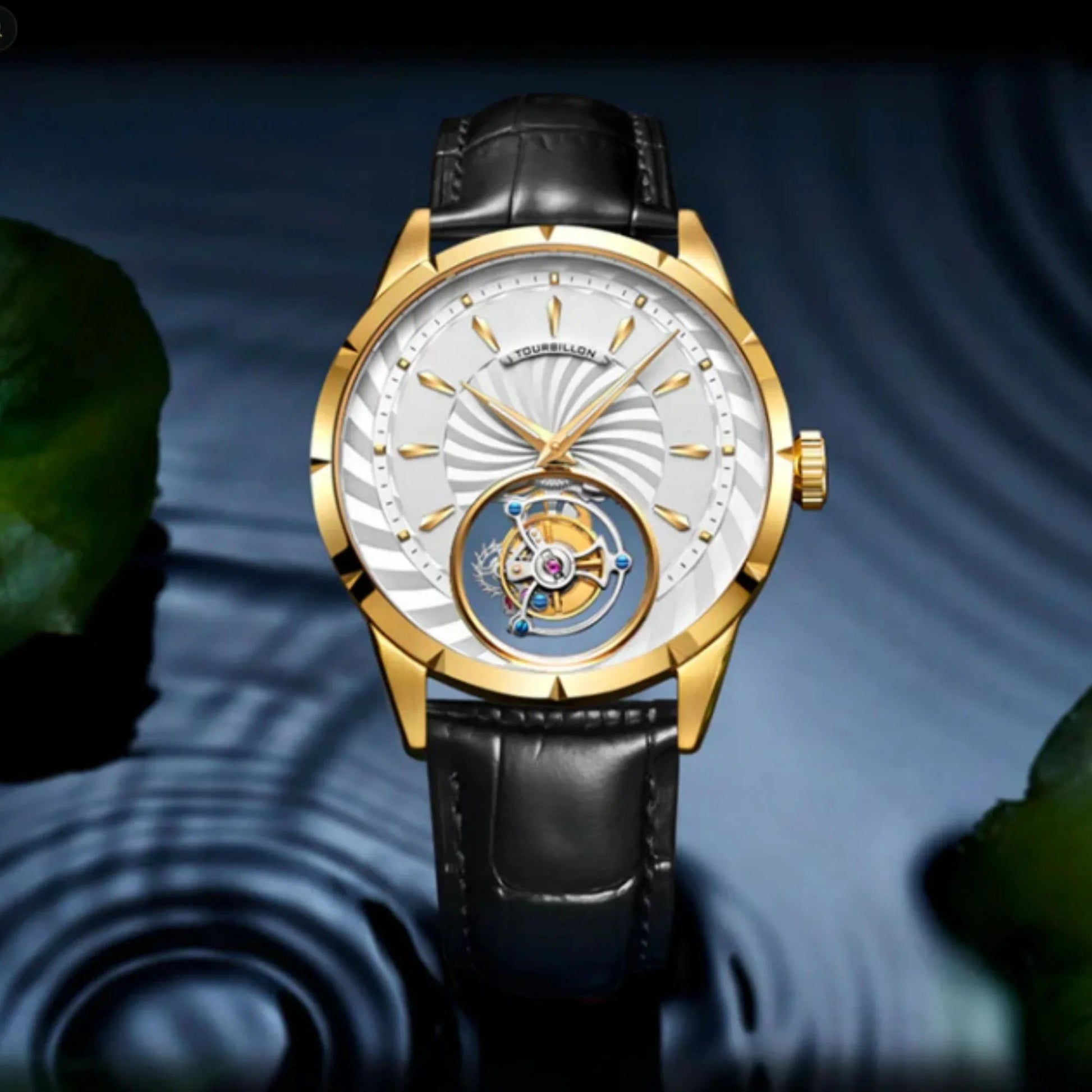 AESOP Original Tourbillon Sun Flower watch 7019 - DREAM WATCHES