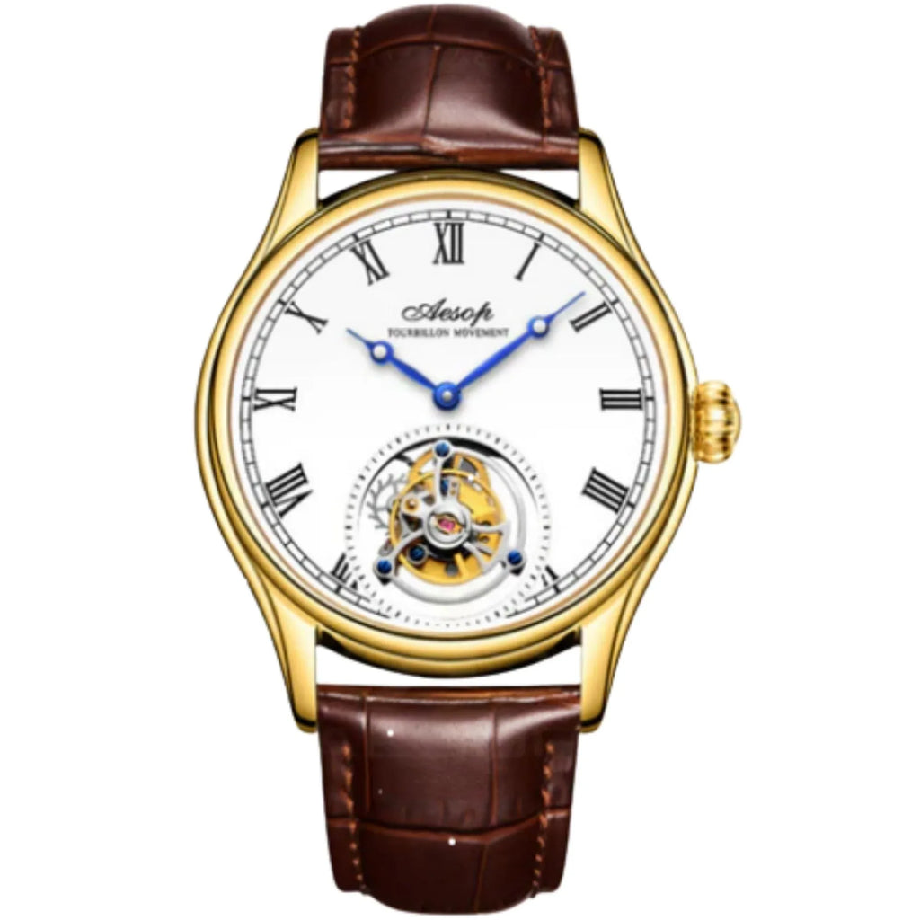 AESOP Roman Tourbillon Sapphire Mirror and Back Cover 7021 watch - DREAM WATCHES