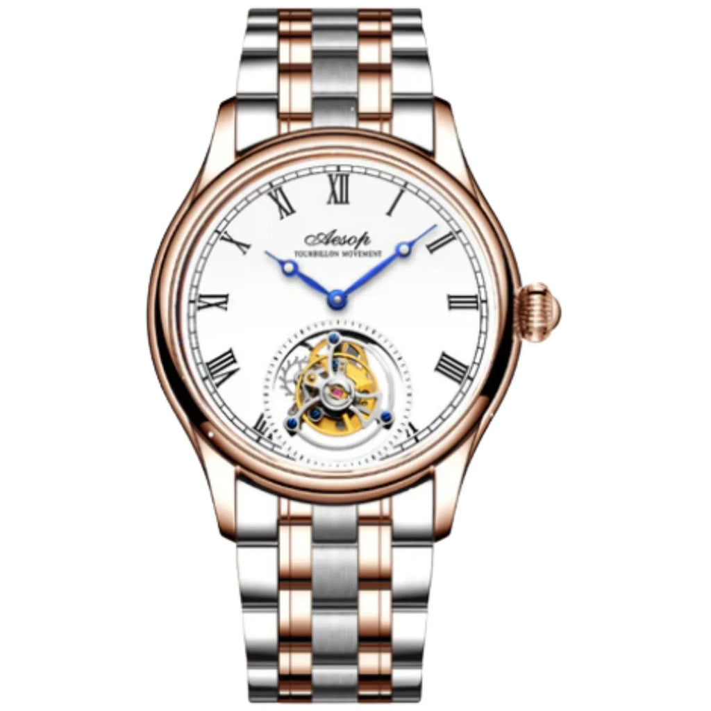 AESOP Roman Tourbillon Sapphire Mirror and Back Cover 7021 watch - DREAM WATCHES