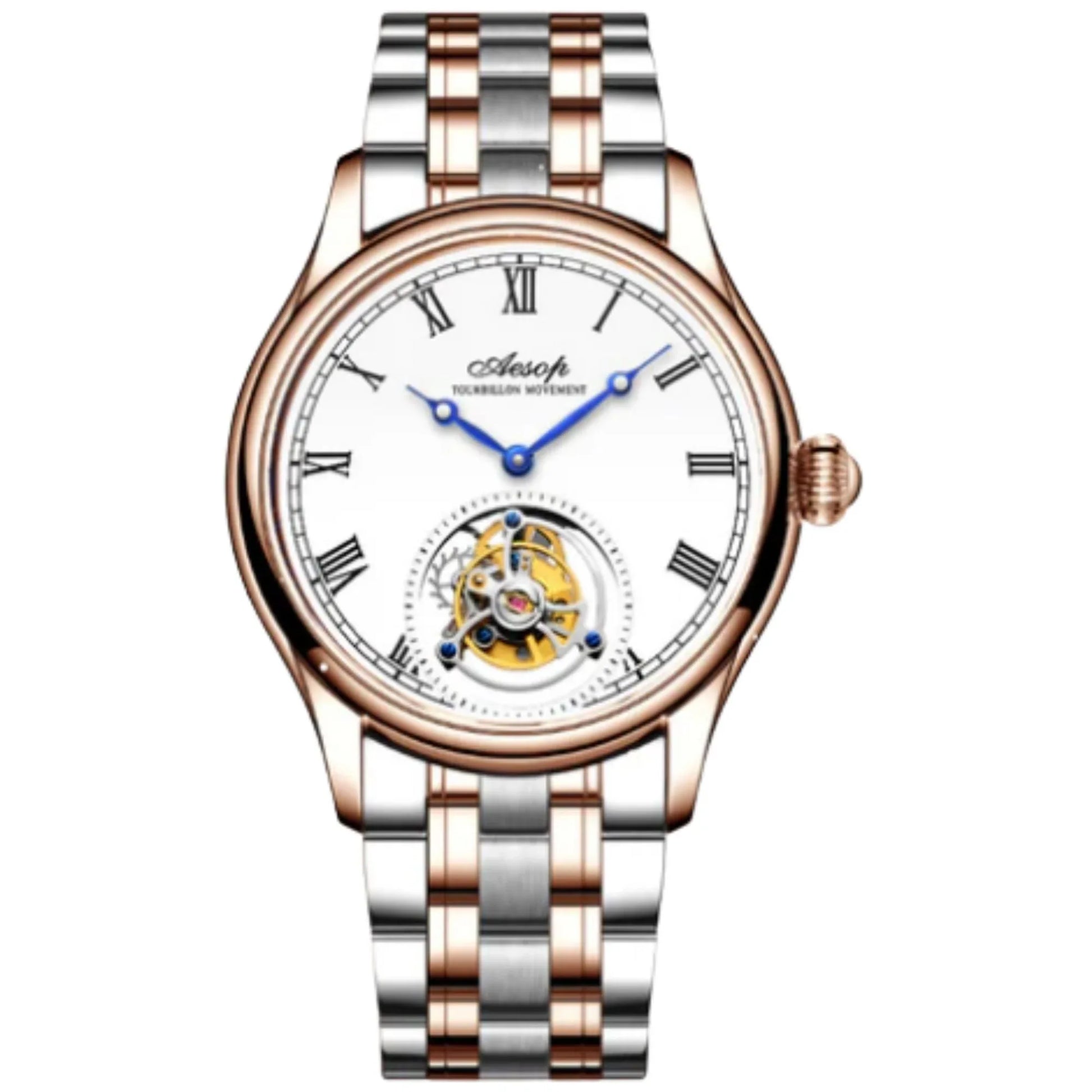 AESOP Roman Tourbillon Sapphire Mirror and Back Cover 7021 watch - DREAM WATCHES