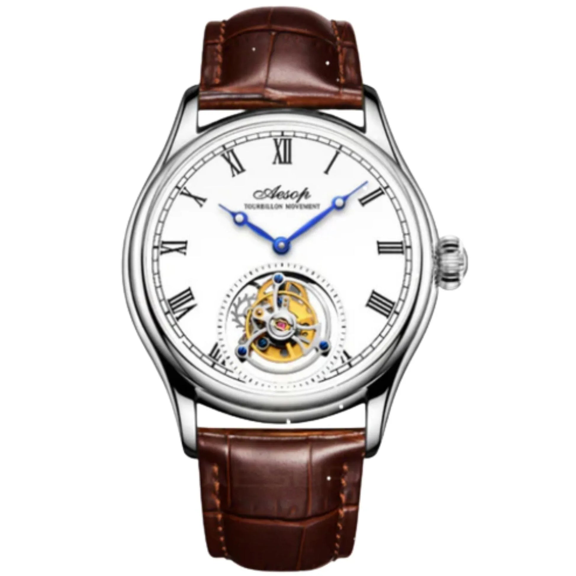AESOP Roman Tourbillon Sapphire Mirror and Back Cover 7021 watch - DREAM WATCHES