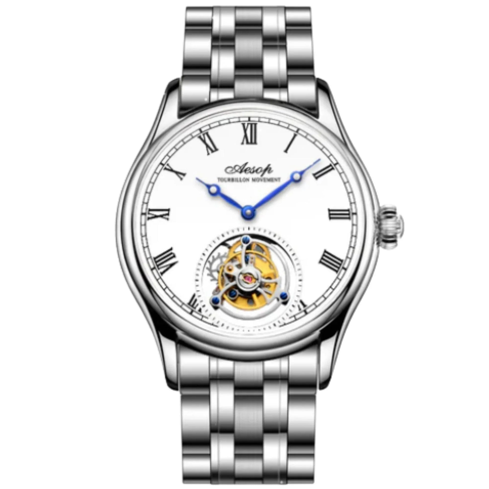 AESOP Roman Tourbillon Sapphire Mirror and Back Cover 7021 watch - DREAM WATCHES