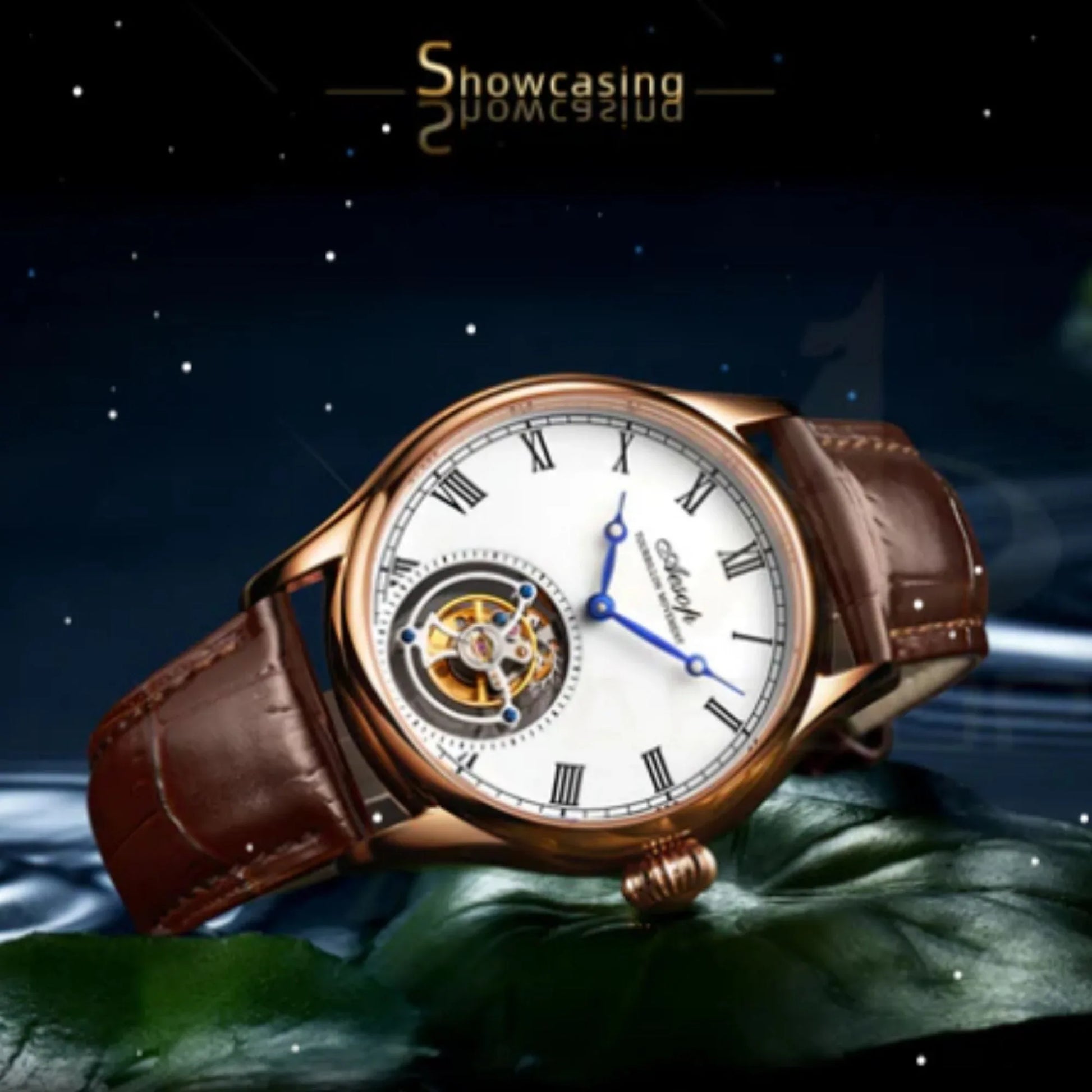 AESOP Roman Tourbillon Sapphire Mirror and Back Cover 7021 watch - DREAM WATCHES