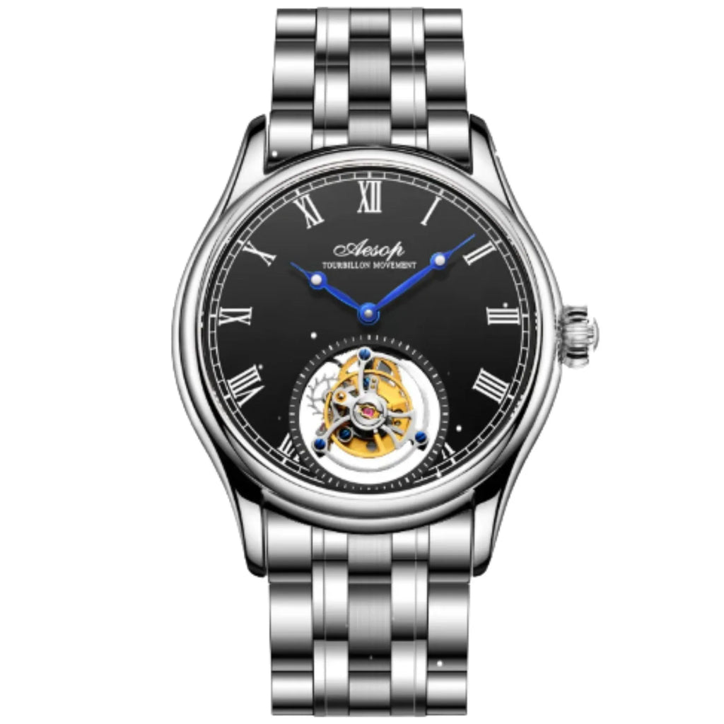AESOP Roman Tourbillon Sapphire Mirror and Back Cover 7021 watch - DREAM WATCHES