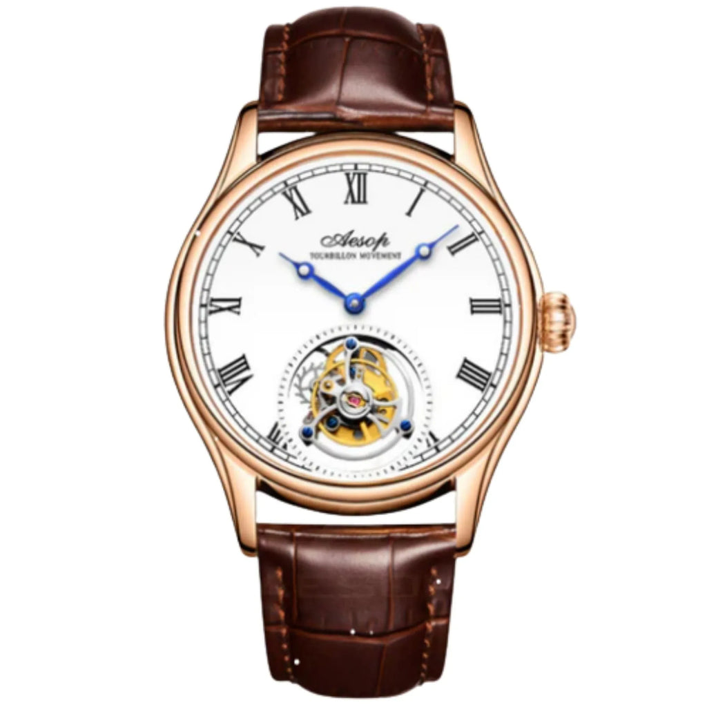 AESOP Roman Tourbillon Sapphire Mirror and Back Cover 7021 watch - DREAM WATCHES