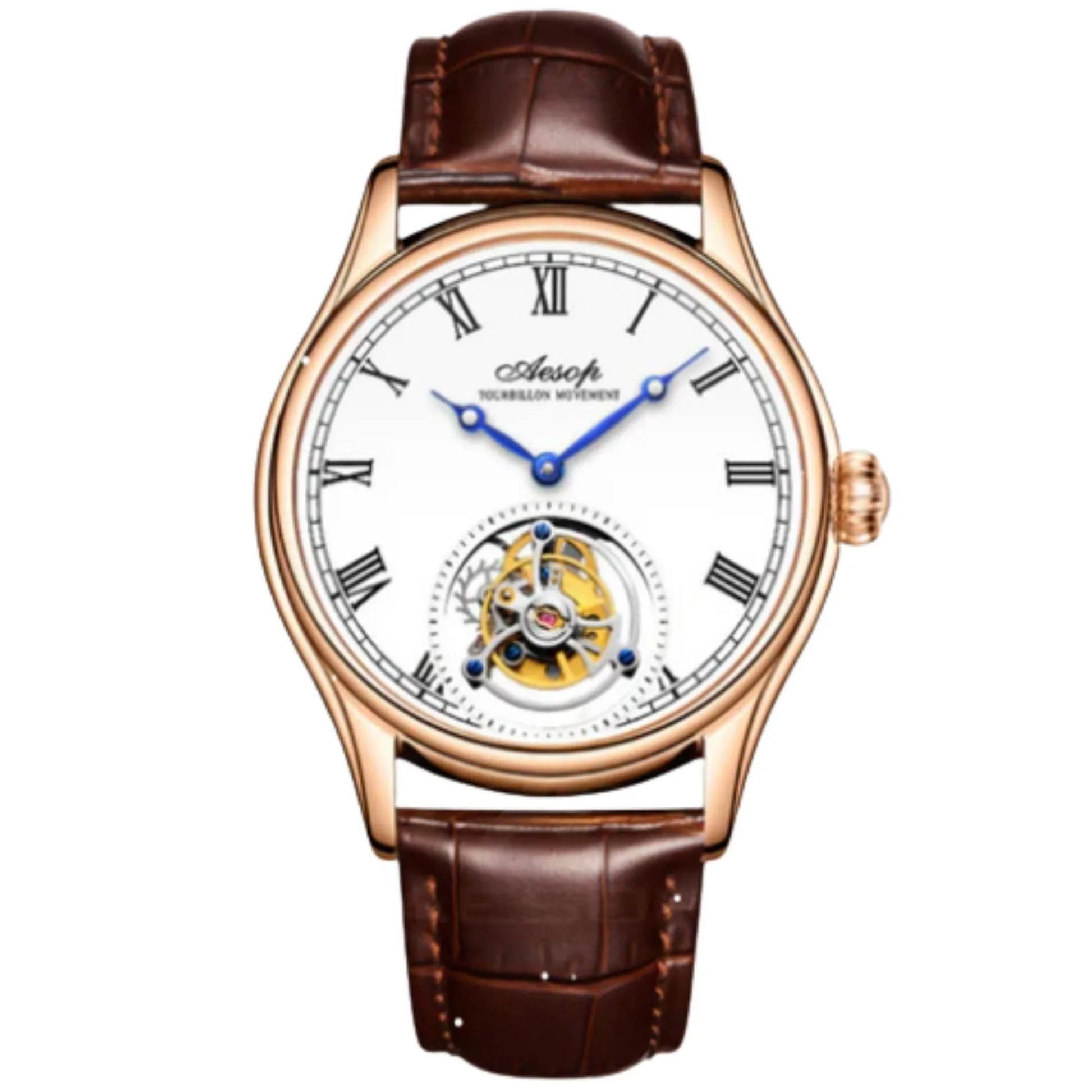 AESOP Roman Tourbillon Sapphire Mirror and Back Cover 7021 watch - DREAM WATCHES