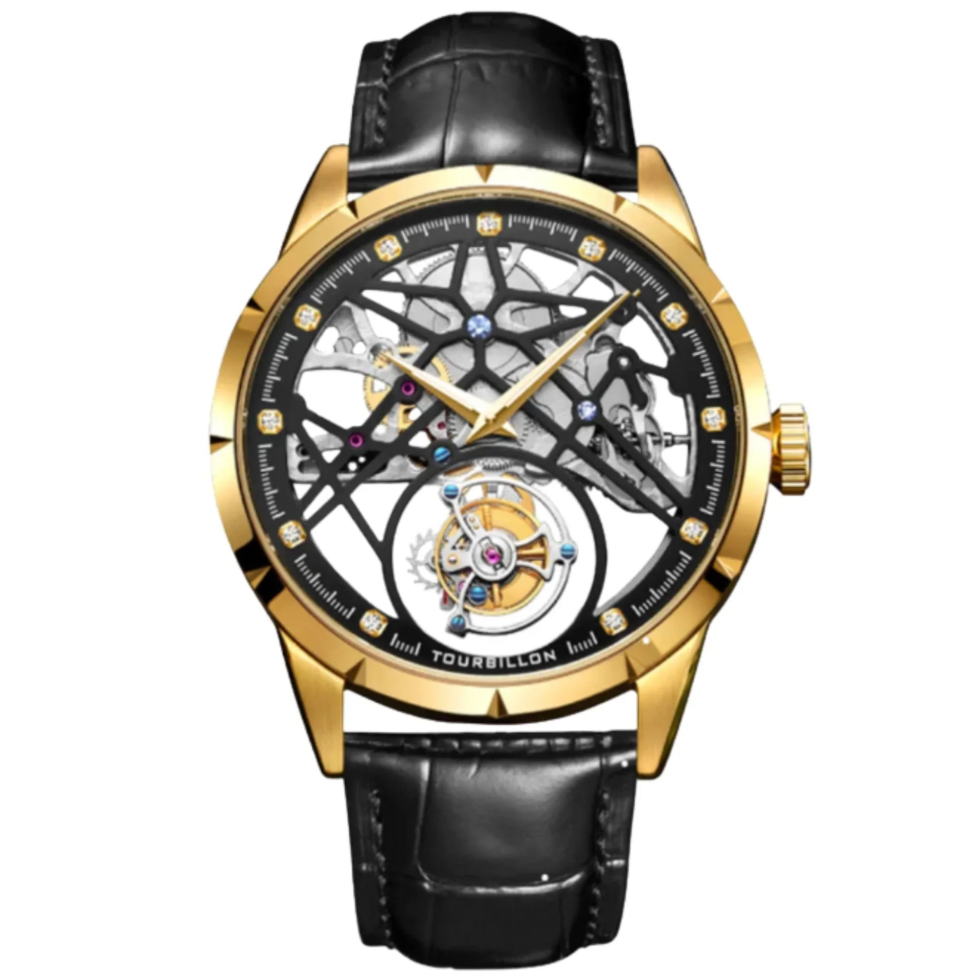 AESOP Skeleton Original Tourbillon Watch 5ATM Waterproof 7018 - DREAM WATCHES