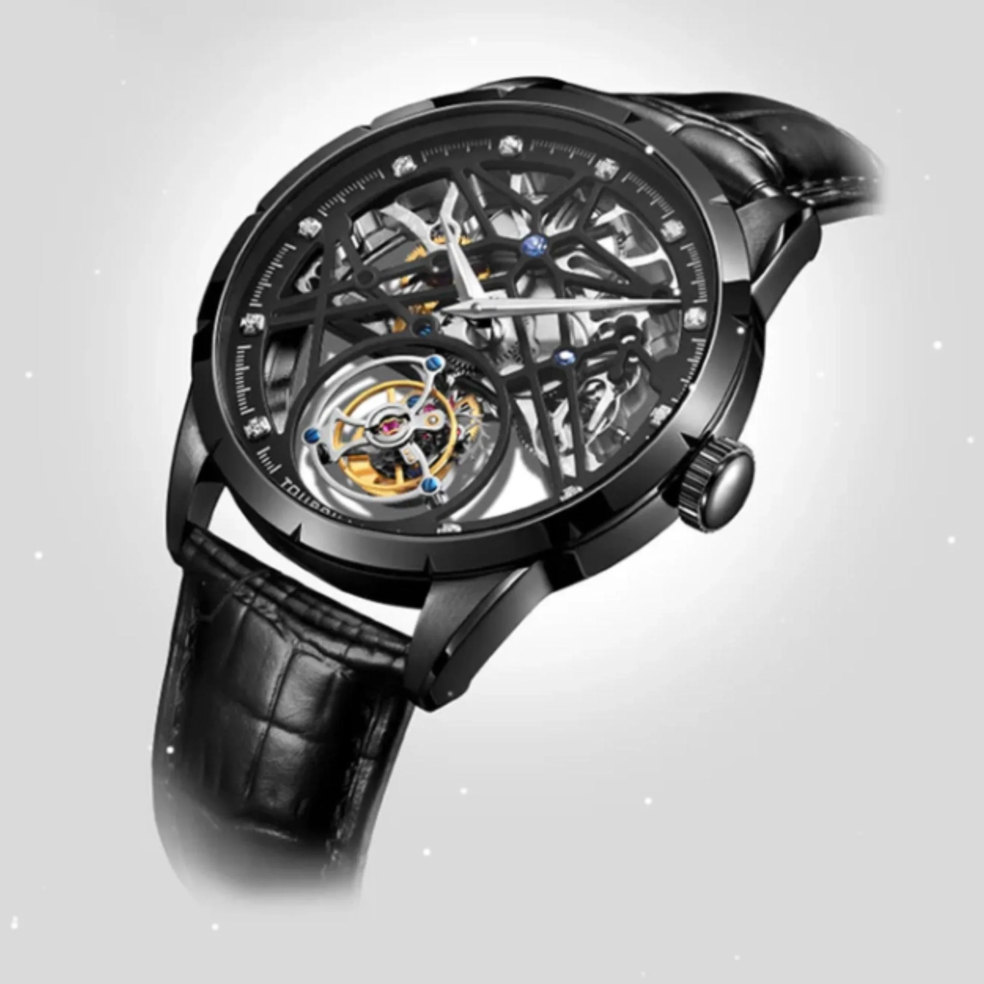 AESOP Skeleton Original Tourbillon Watch 5ATM Waterproof 7018 - DREAM WATCHES