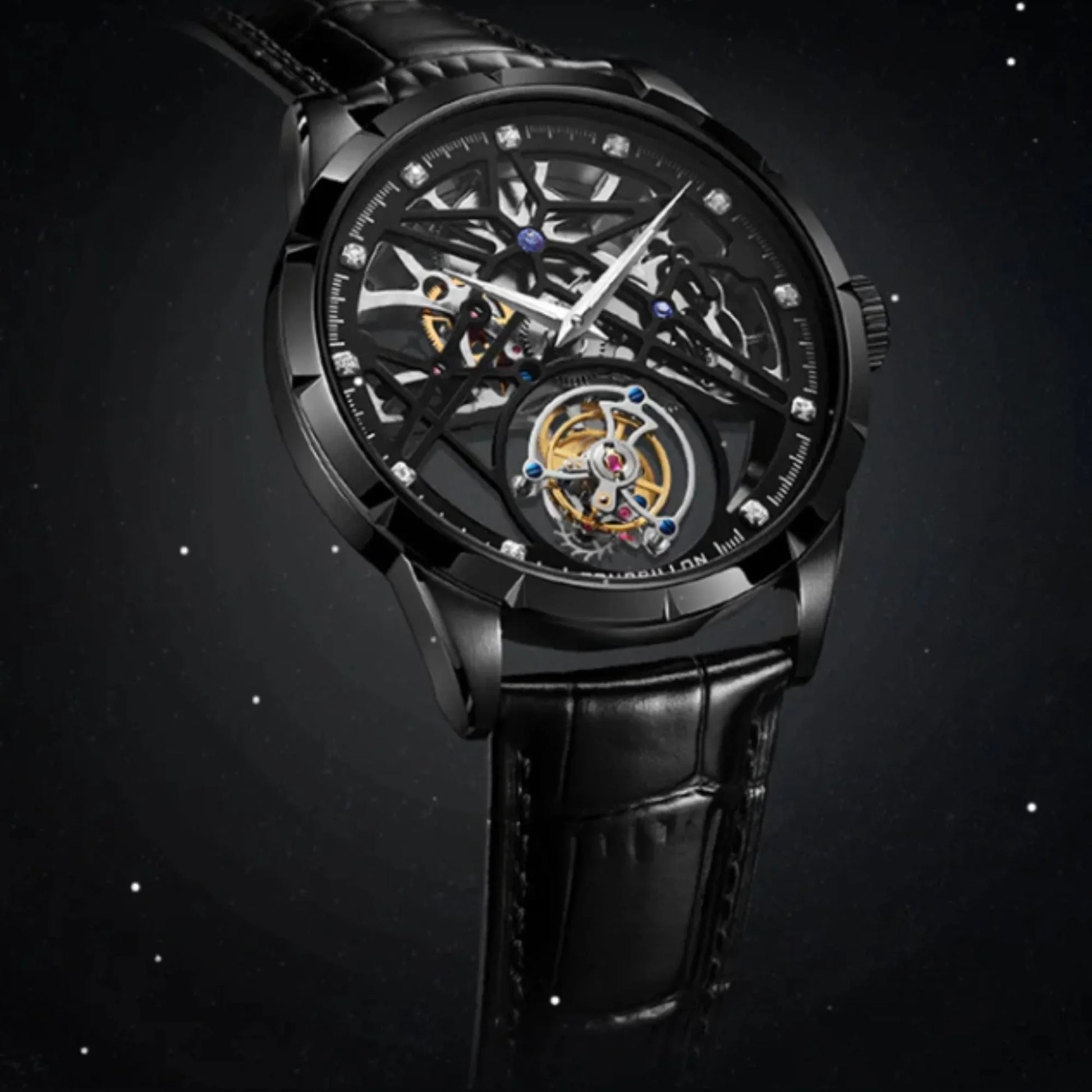 AESOP Skeleton Original Tourbillon Watch 5ATM Waterproof 7018 - DREAM WATCHES