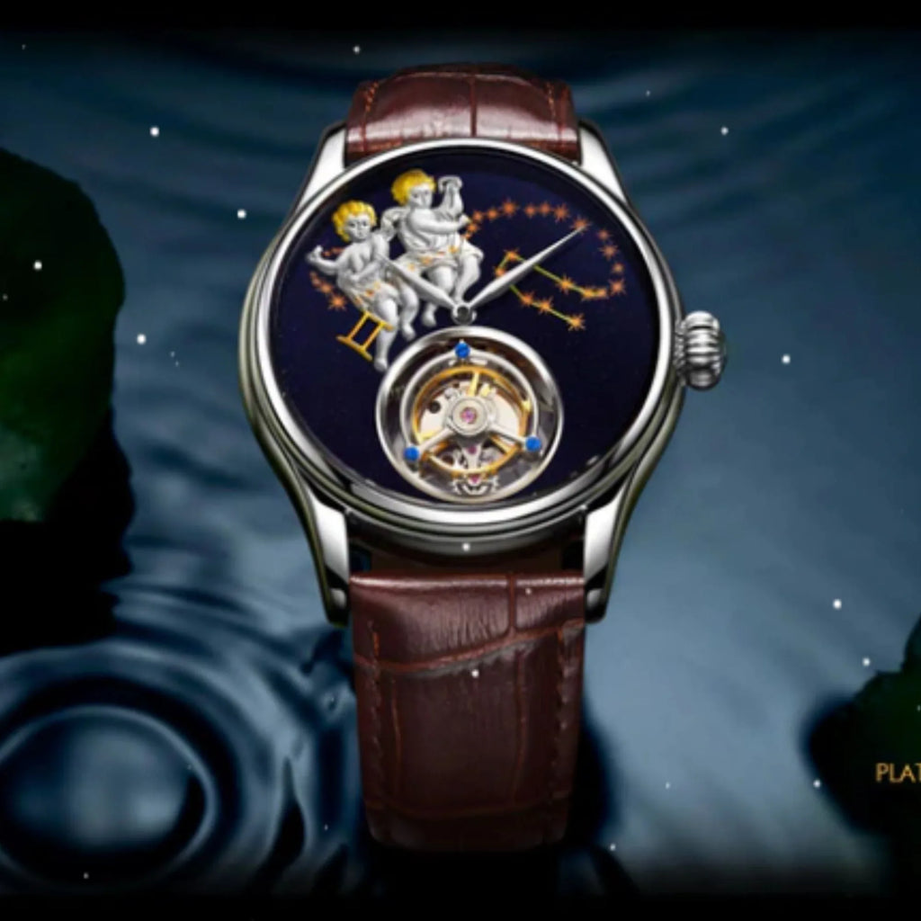 AESOP Tourbillon Gemini Angels Dial 7003 Watch - DREAM WATCHES