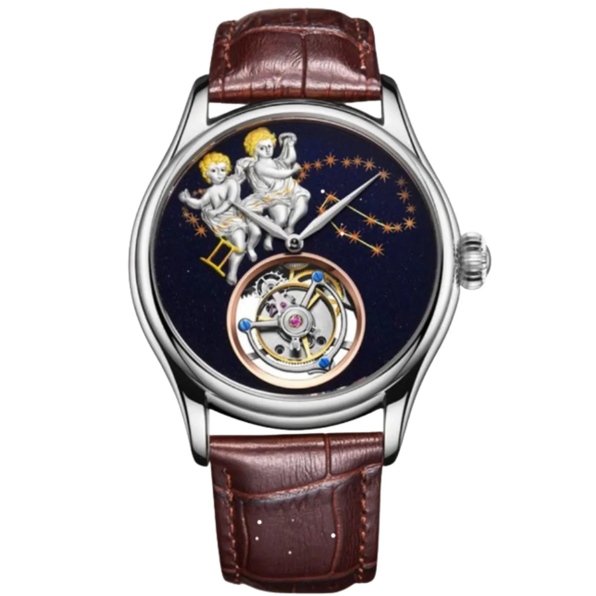 AESOP Tourbillon Gemini Angels Dial 7003 Watch - DREAM WATCHES