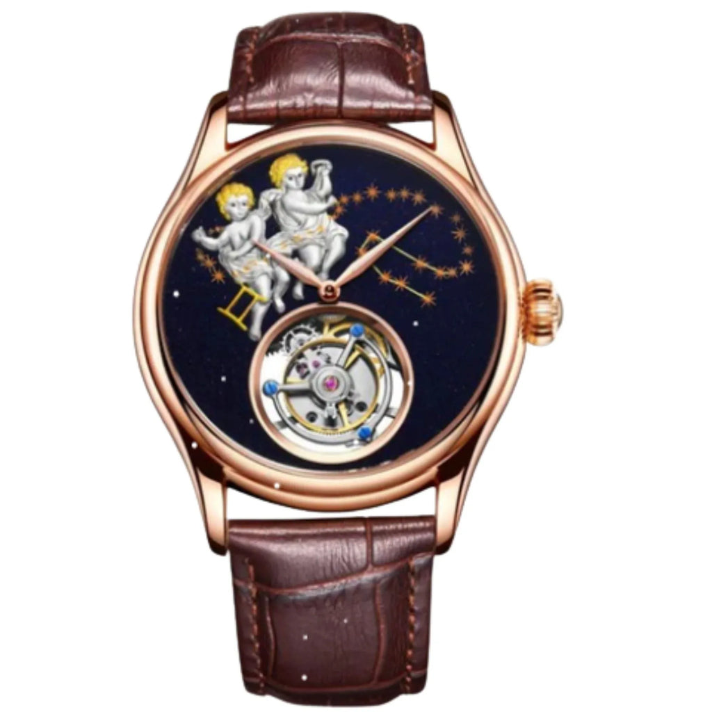 AESOP Tourbillon Gemini Angels Dial 7003 Watch - DREAM WATCHES