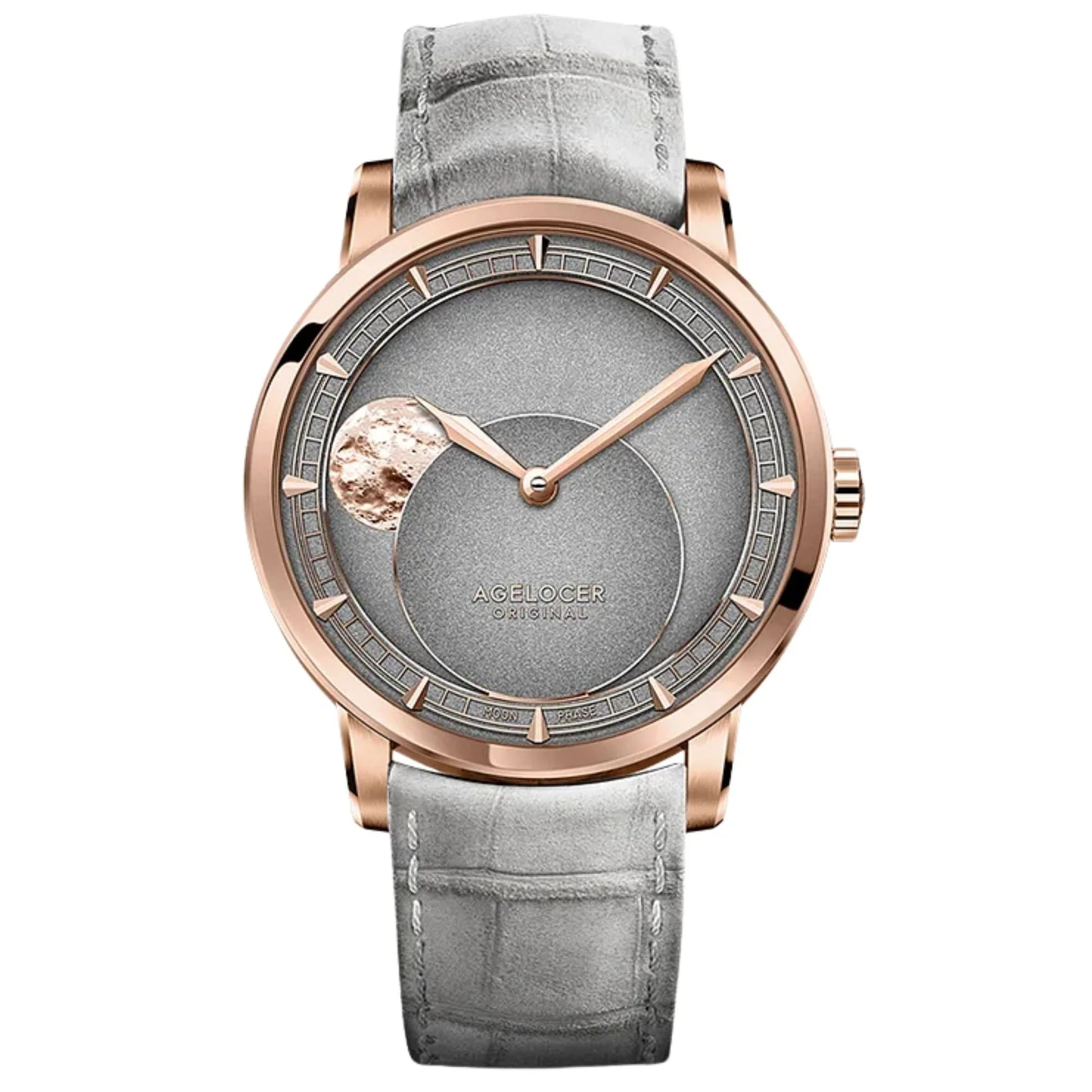 AGELOCER Major Breakthrough 29.51-Days MoonPhase Original Astronomer Men's Mechanical Watch - DREAM WATCHES