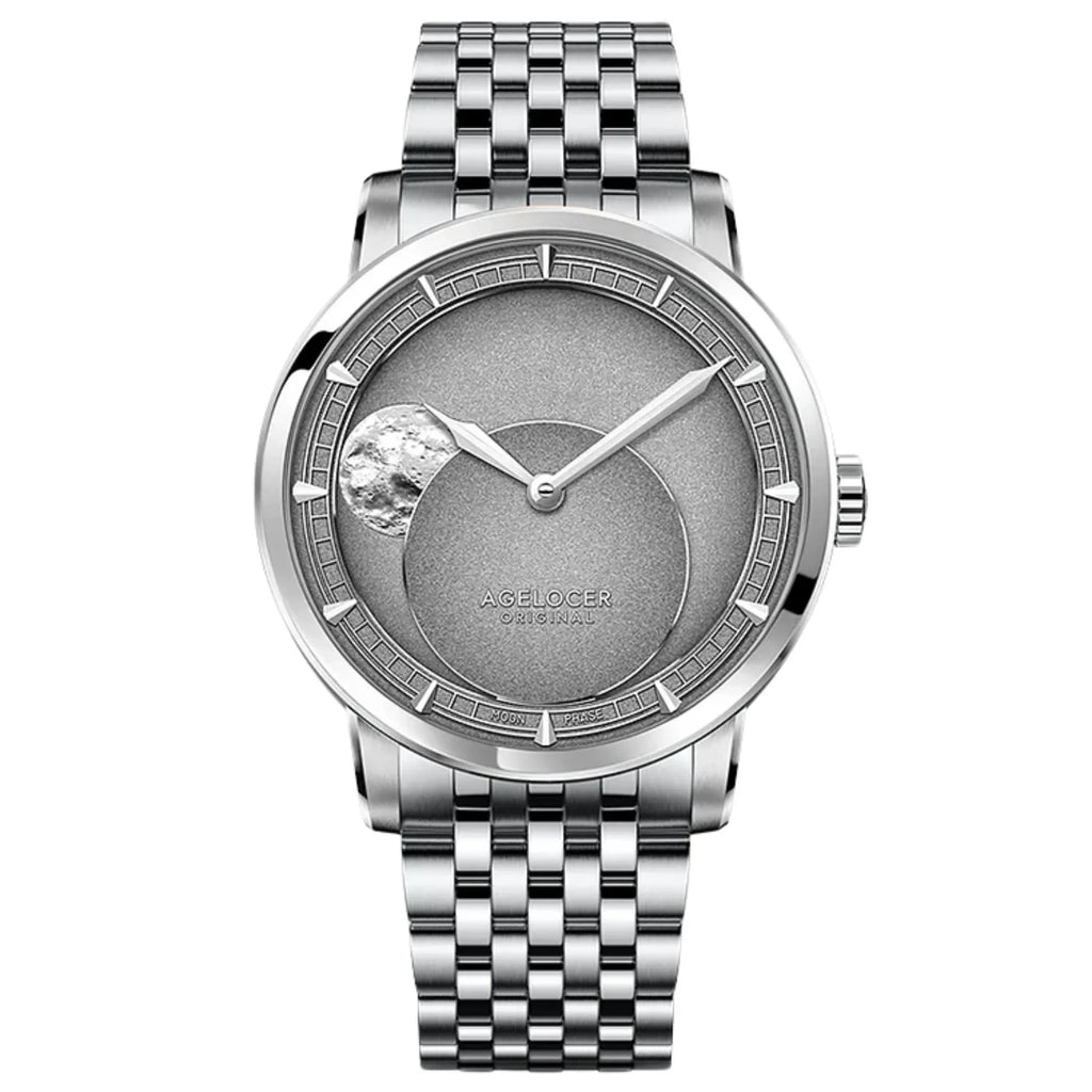 AGELOCER Major Breakthrough 29.51-Days MoonPhase Original Astronomer Men's Mechanical Watch - DREAM WATCHES