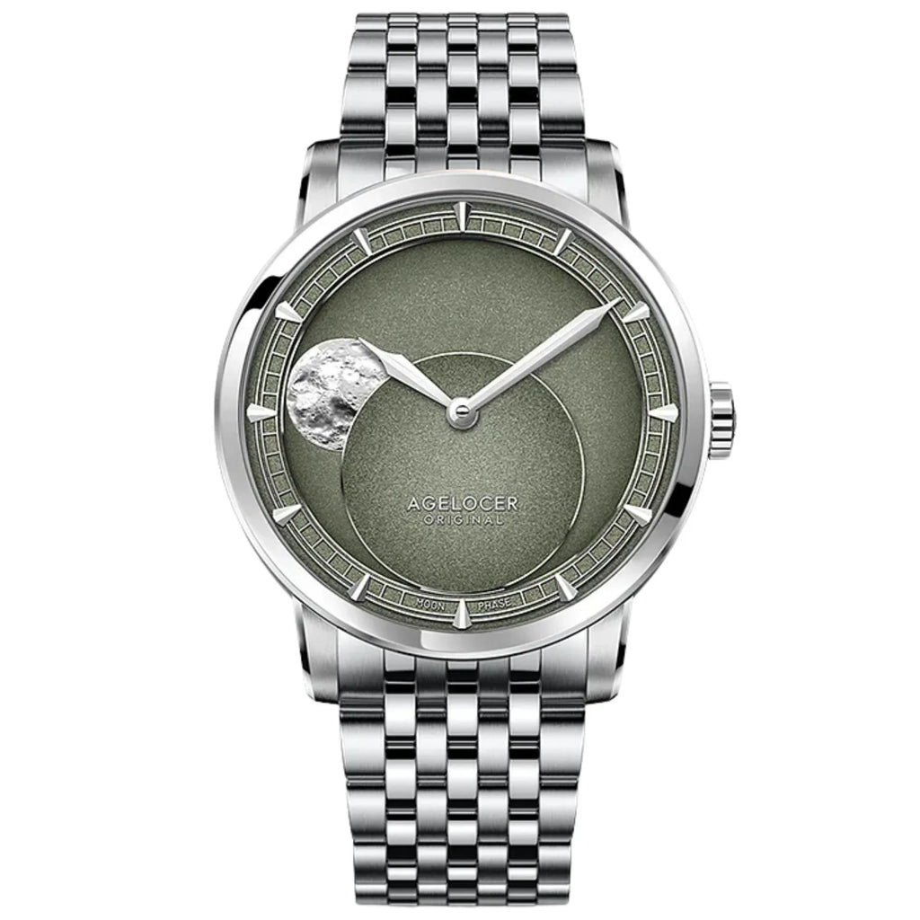 AGELOCER Major Breakthrough 29.51-Days MoonPhase Original Astronomer Men's Mechanical Watch - DREAM WATCHES