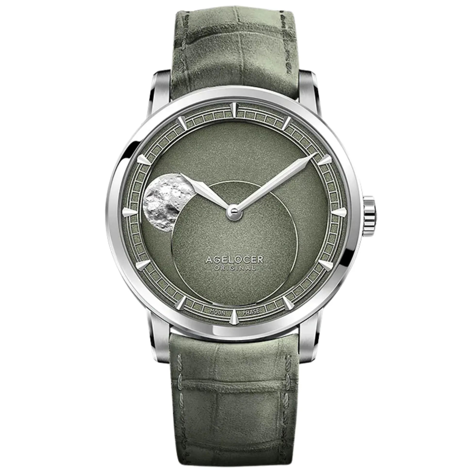 AGELOCER Major Breakthrough 29.51-Days MoonPhase Original Astronomer Men's Mechanical Watch - DREAM WATCHES