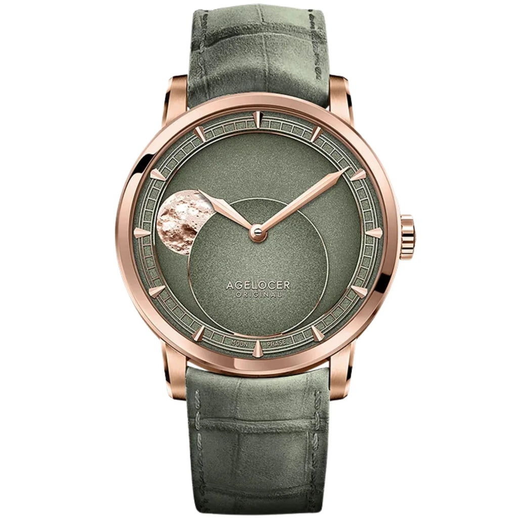 AGELOCER Major Breakthrough 29.51-Days MoonPhase Original Astronomer Men's Mechanical Watch - DREAM WATCHES