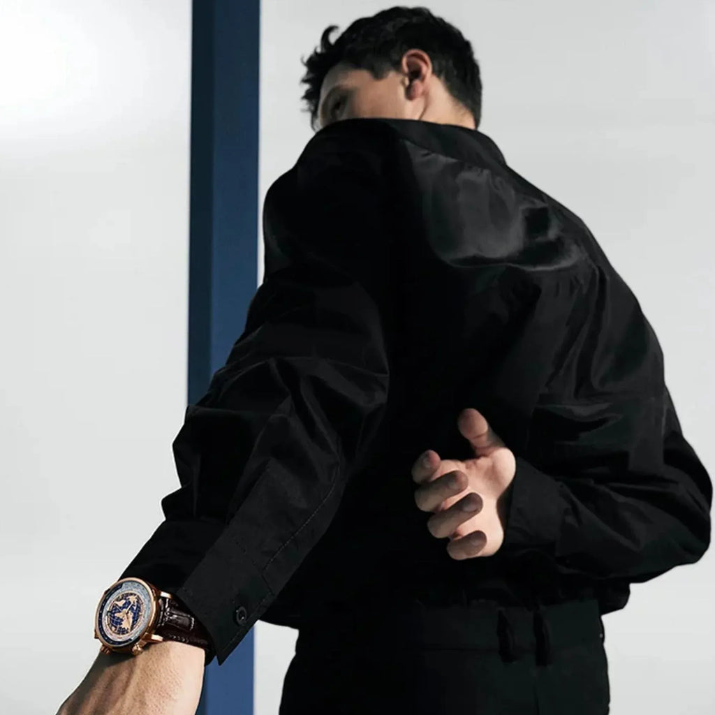 Agelocer World Time Men's Formal Automatic Mechanical Watch - DREAM WATCHES