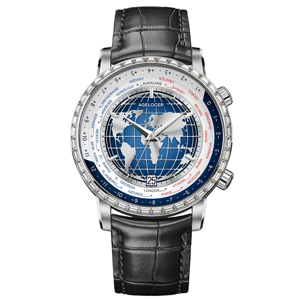 Agelocer World Time Men's Formal Automatic Mechanical Watch - DREAM WATCHES