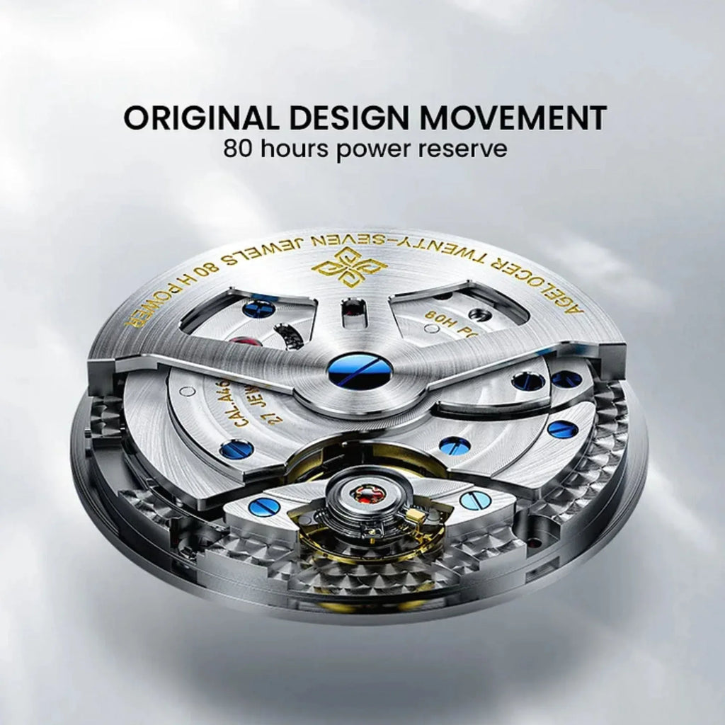 Agelocer World Time Men's Formal Automatic Mechanical Watch - DREAM WATCHES
