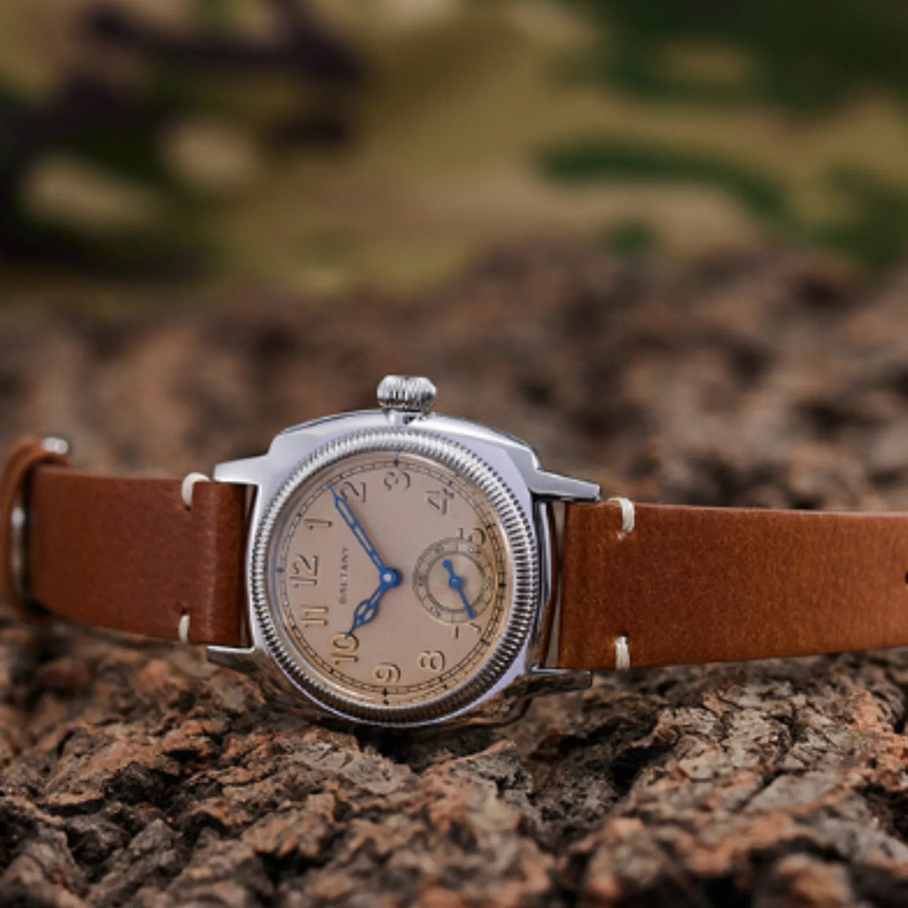 Baltany 1926 Wristatch S4036F Unisex ST1701 Move Gold Case Luminous Sapphire - Mother Of Pearl Dial - DREAM WATCHES