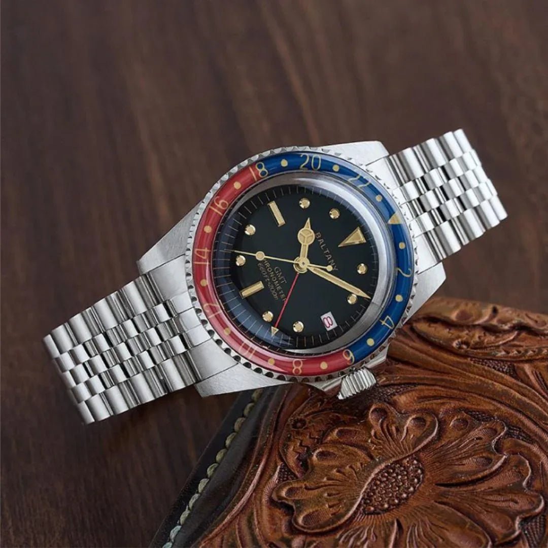 Baltany 1957s GMT Master Homage Vintage Watch S6074 - DREAM WATCHES
