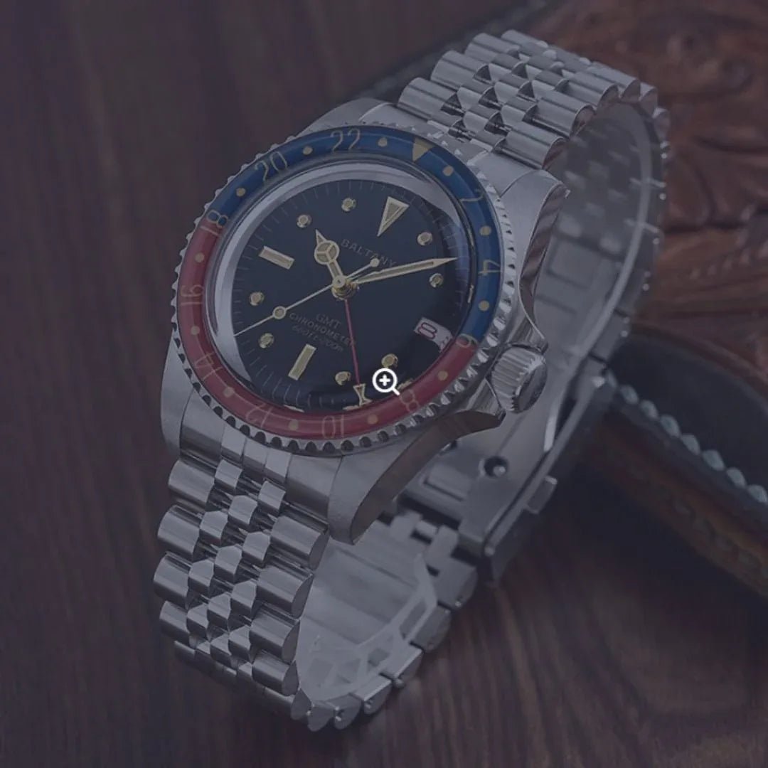Baltany 1957s GMT Master Homage Vintage Watch S6074 - DREAM WATCHES